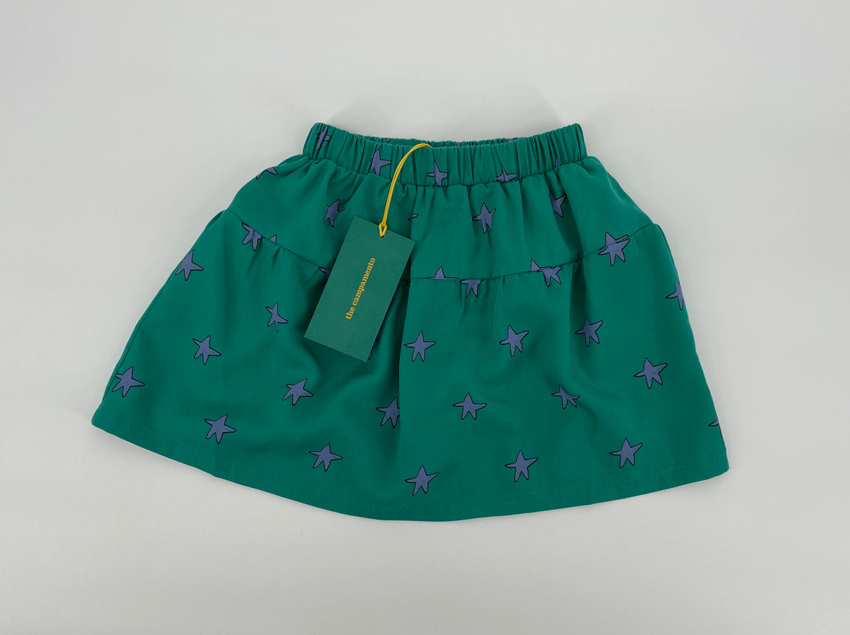 Rok Groen Sterren Maat 110 / 116
