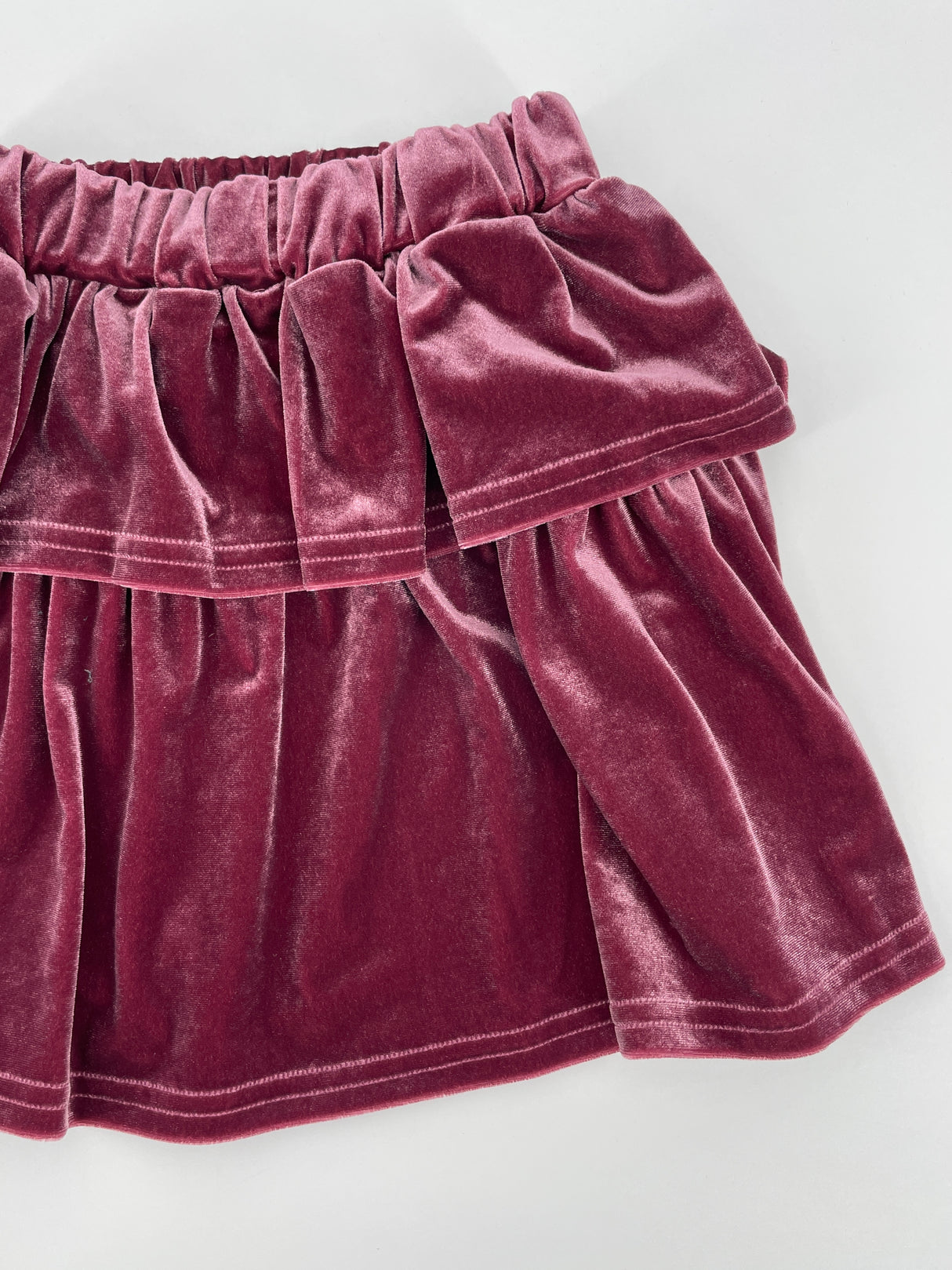 Rok Paars Velours Maat 104 / 110