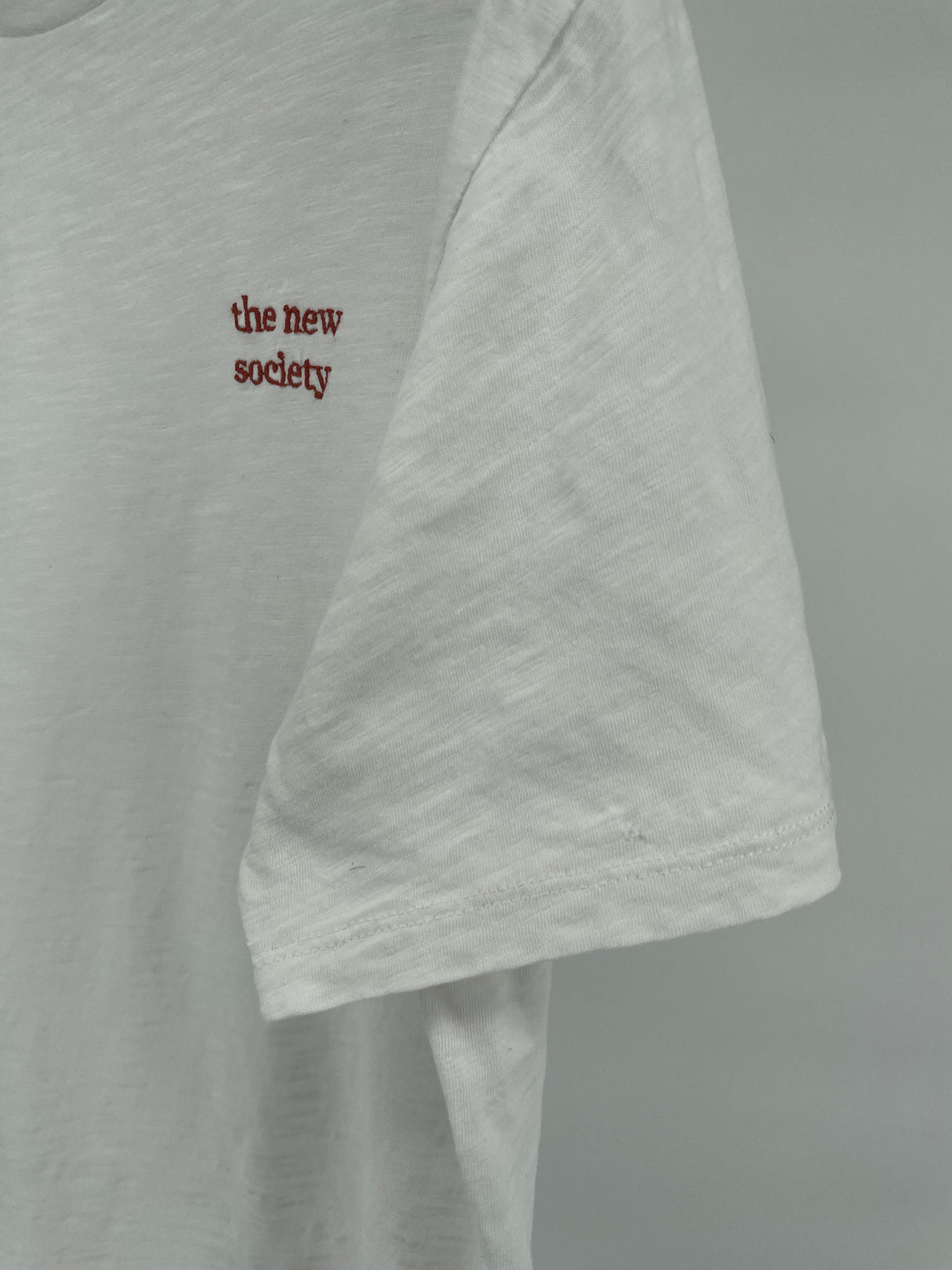 T-shirt Wit Logo Tee Caramel Maat 152