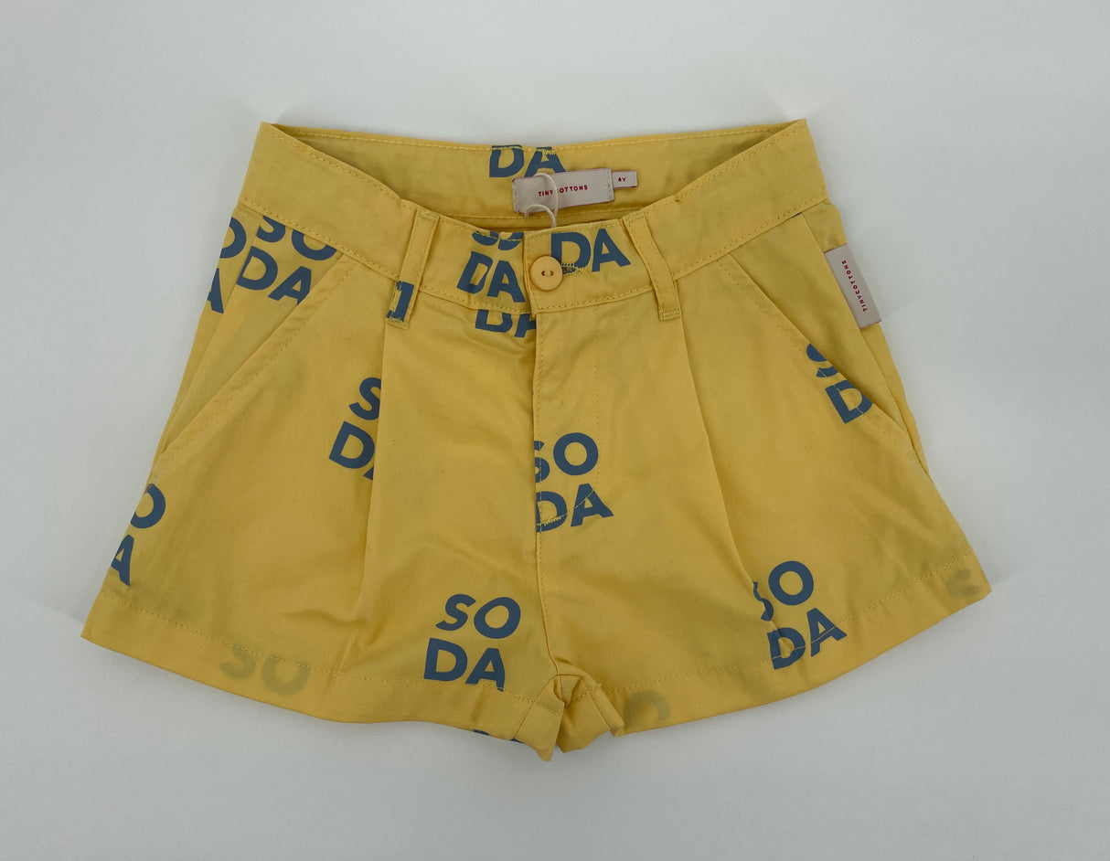 Korte Broek Geel SODA Maat 104
