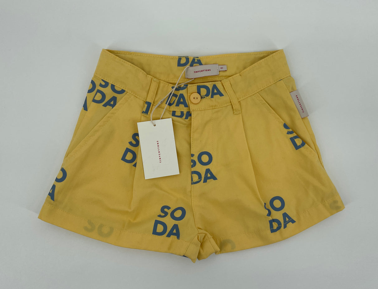 Korte Broek Geel SODA Maat 104