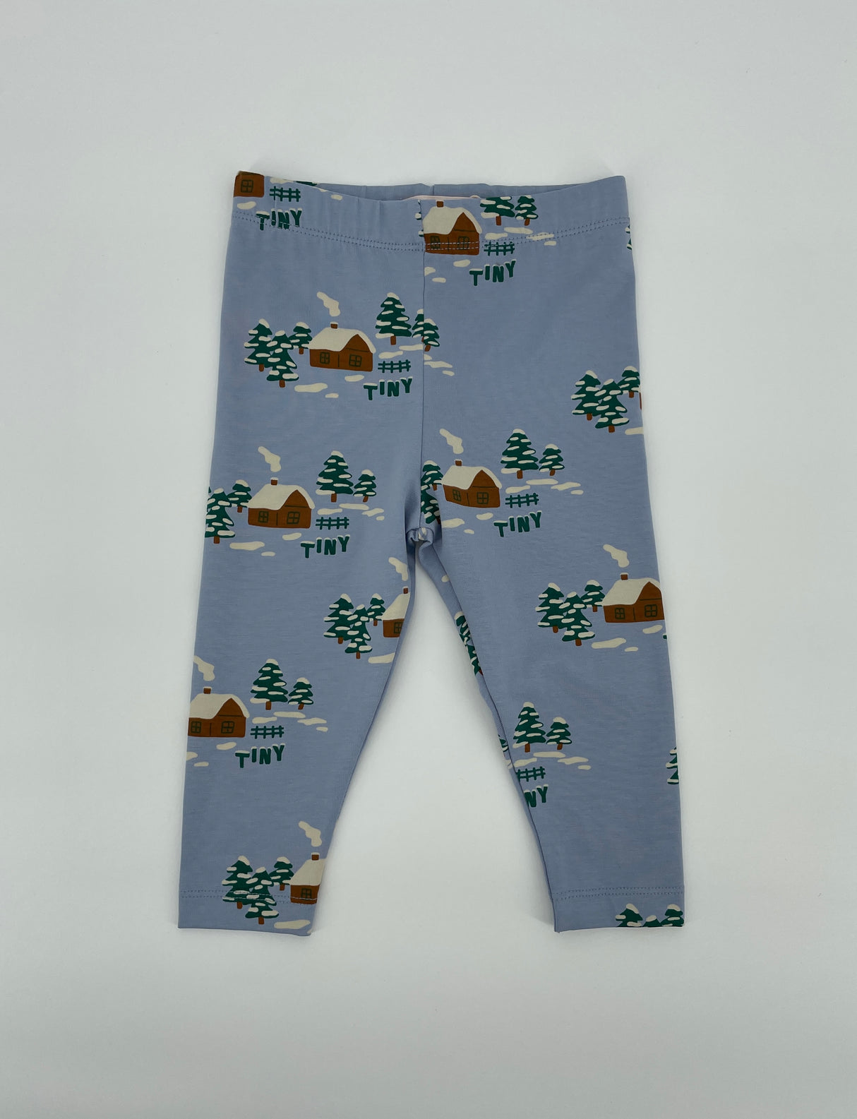 Legging Lichtblauw Berglandschap Maat 80