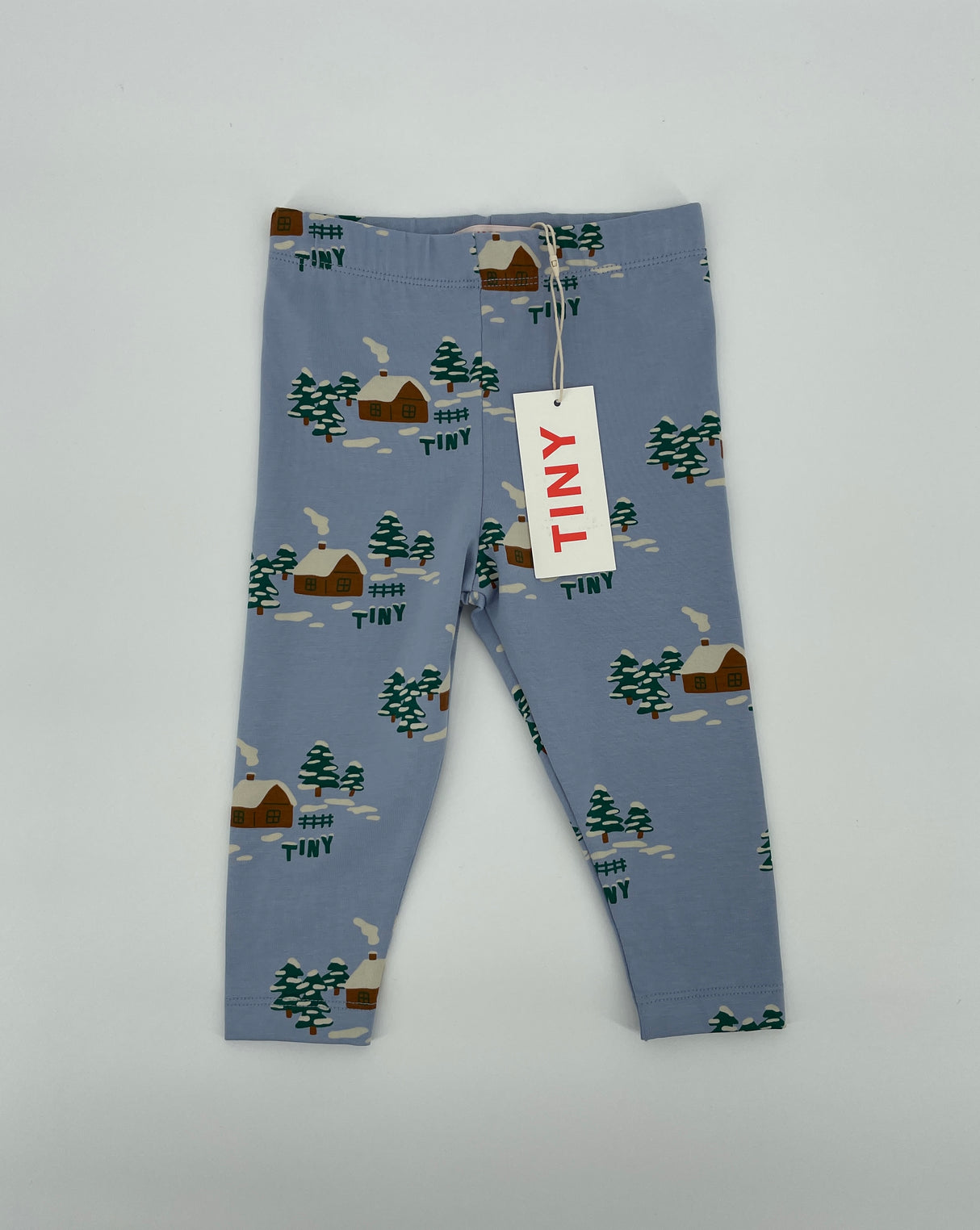 Legging Lichtblauw Berglandschap Maat 80