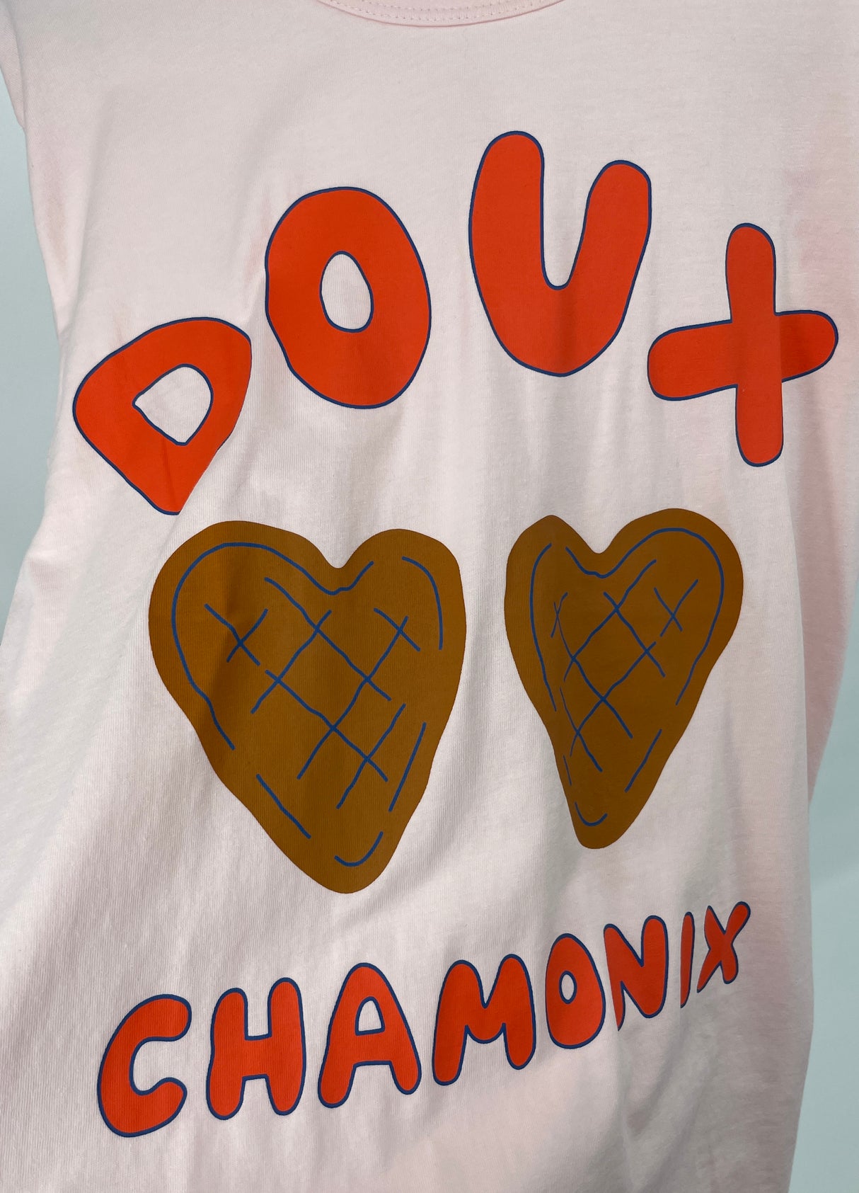 Longsleeve Roze DOUX Chamonix Hartjes Maat 140