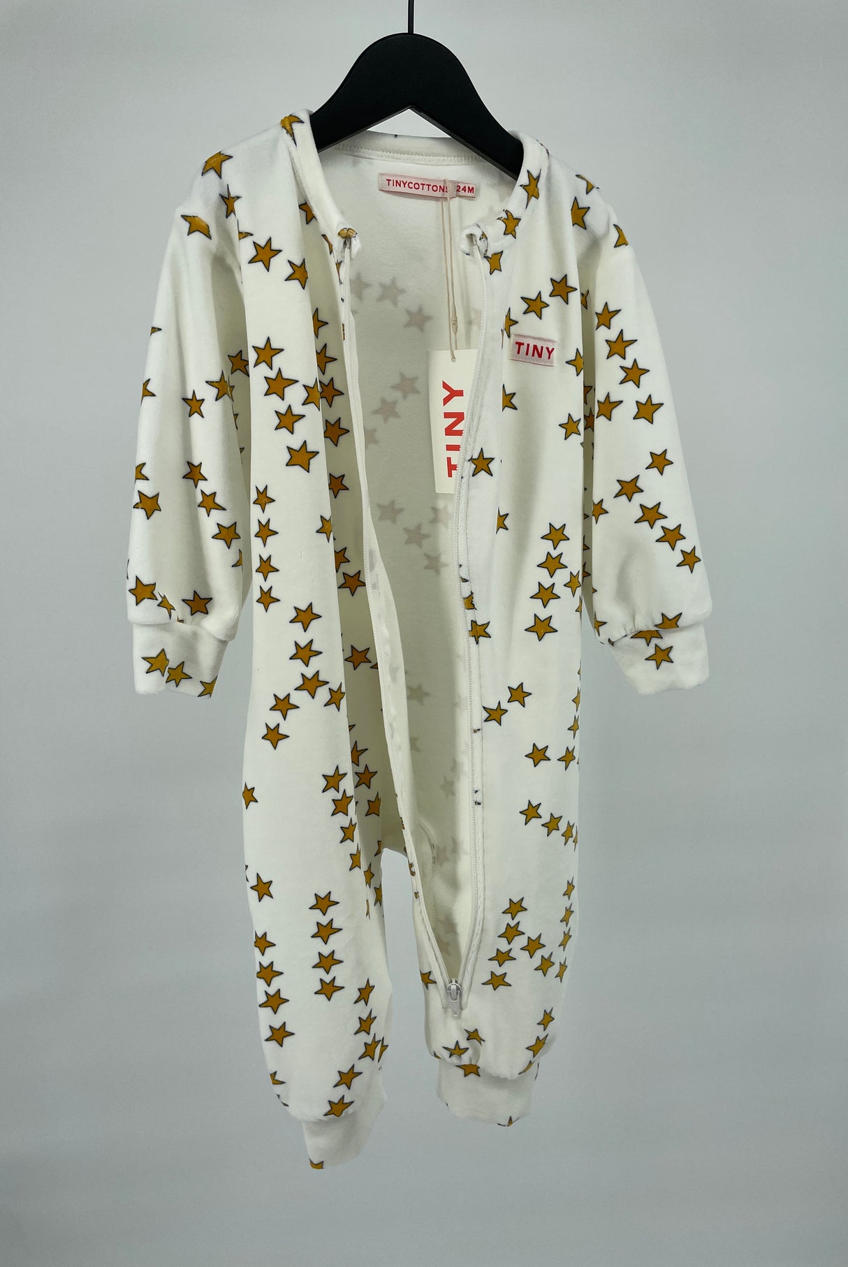 One Piece Wit Sterrenprint Maat 92