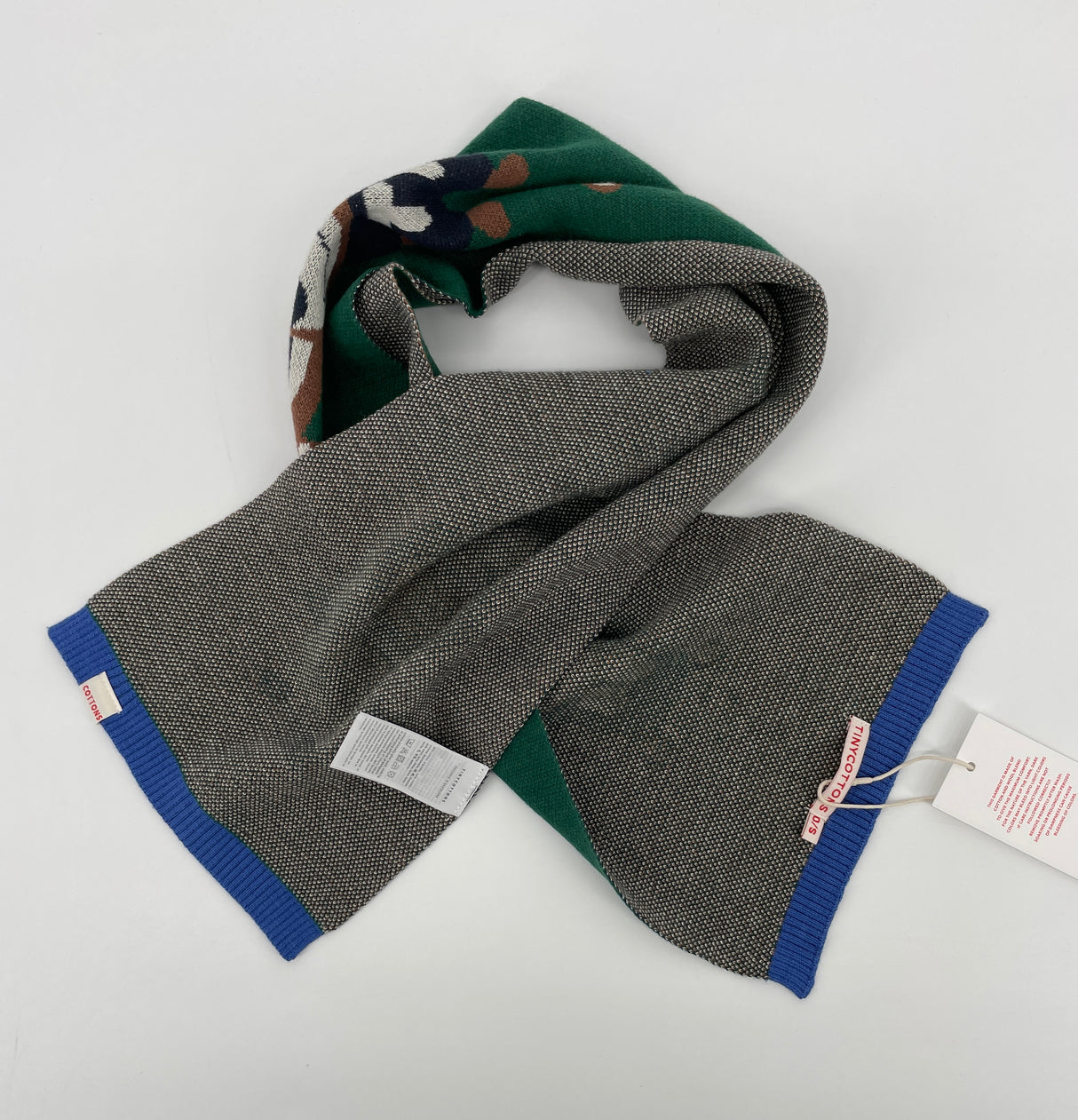 Sjaal Donkergroen met Beren