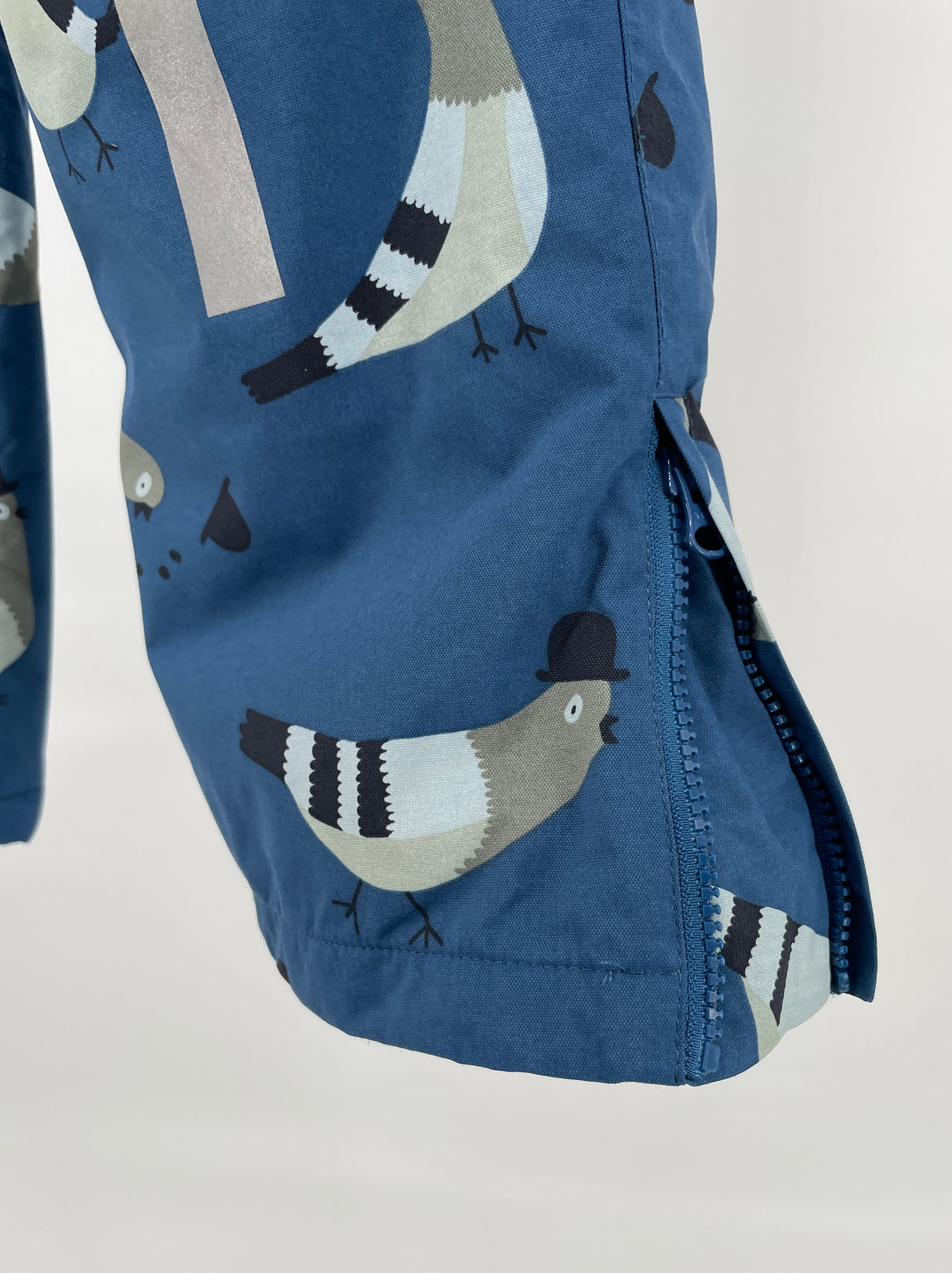 Sneeuwbroek Blauw Duiven Maat 140