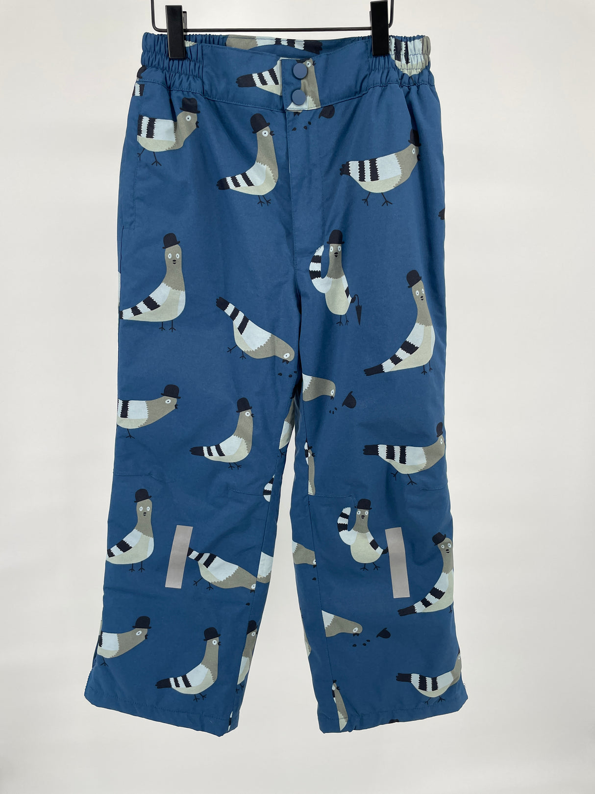 Sneeuwbroek Blauw Duiven Maat 140