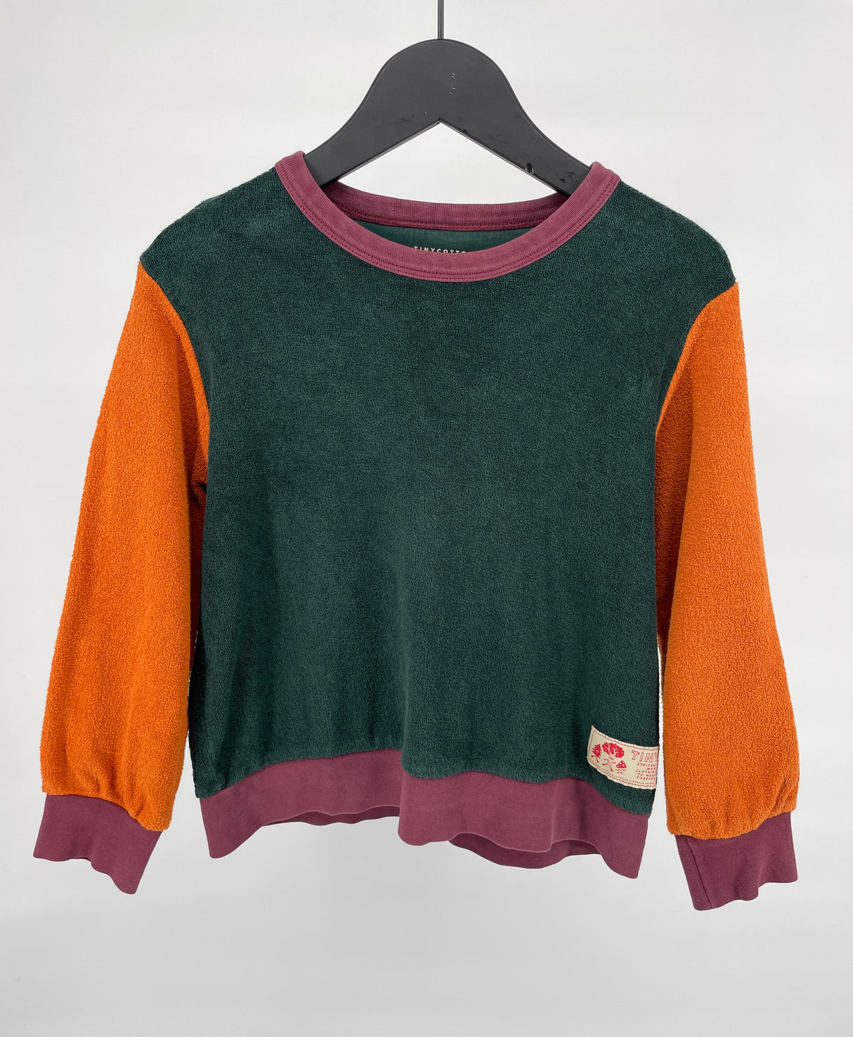 Trui Groen Oranje Maat 128