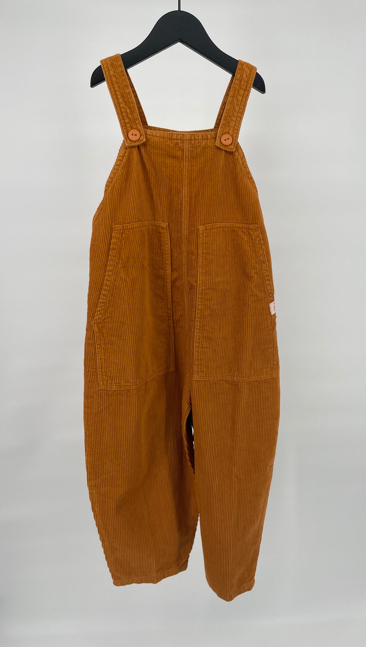 Tuinbroek Rib Bruin Maat 116