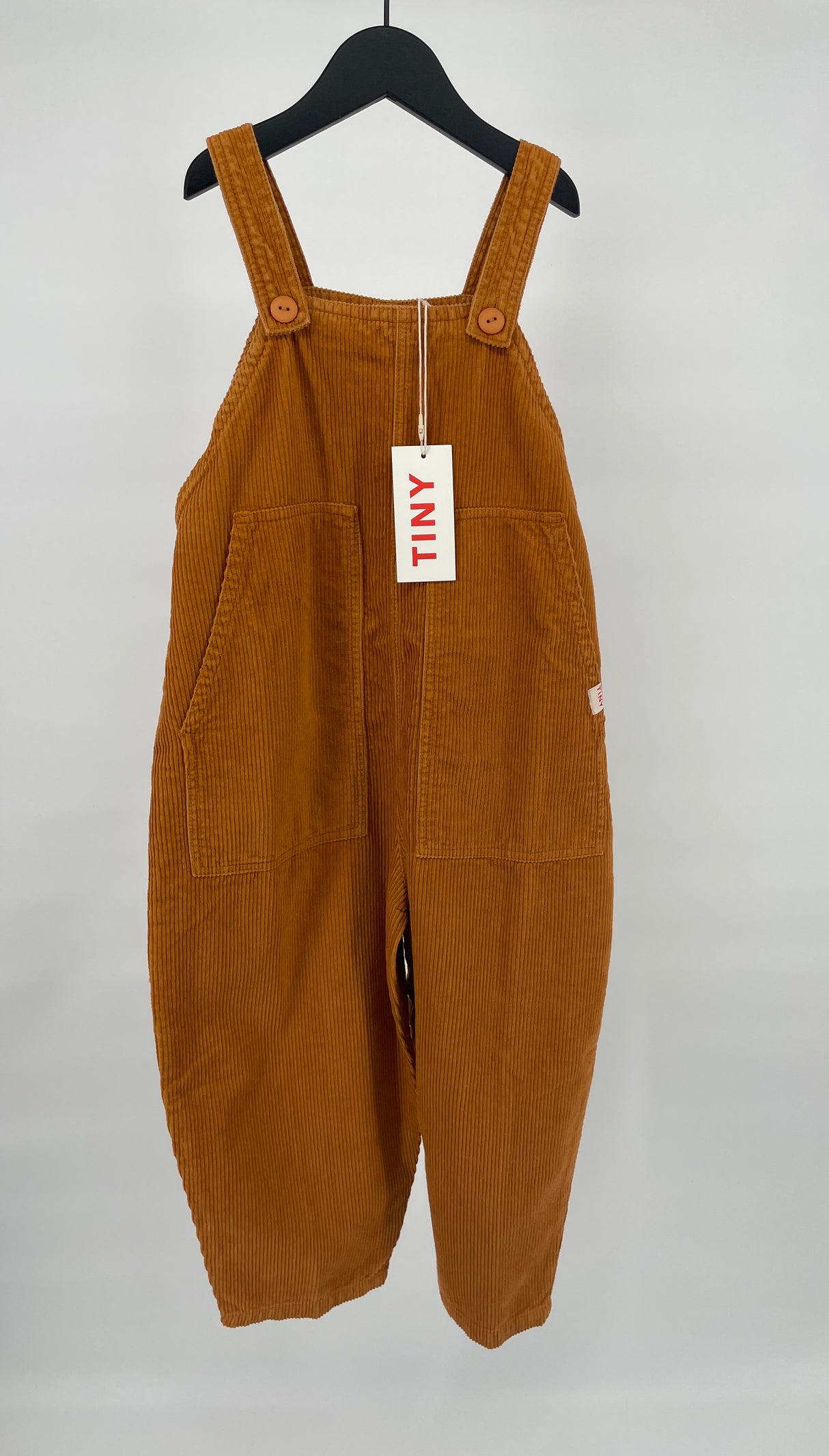 Tuinbroek Rib Bruin Maat 116