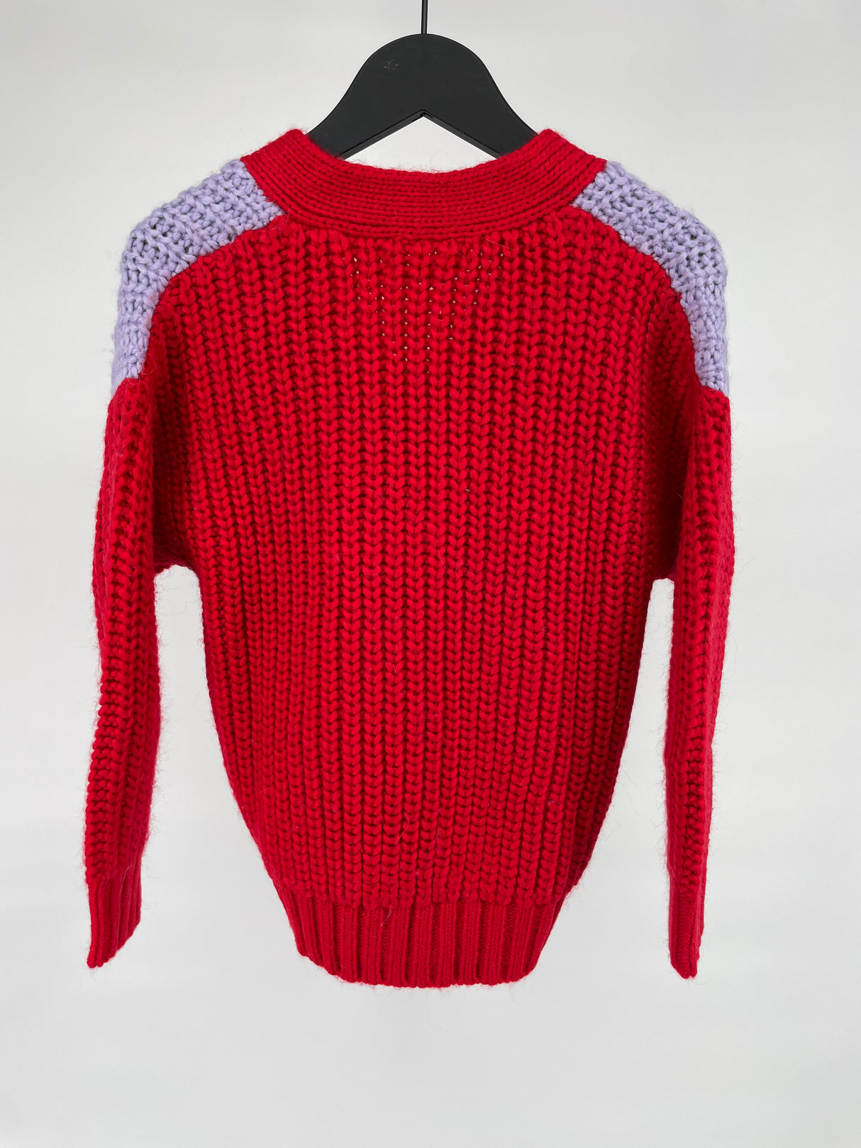 Vest Lila Rood Maat 116