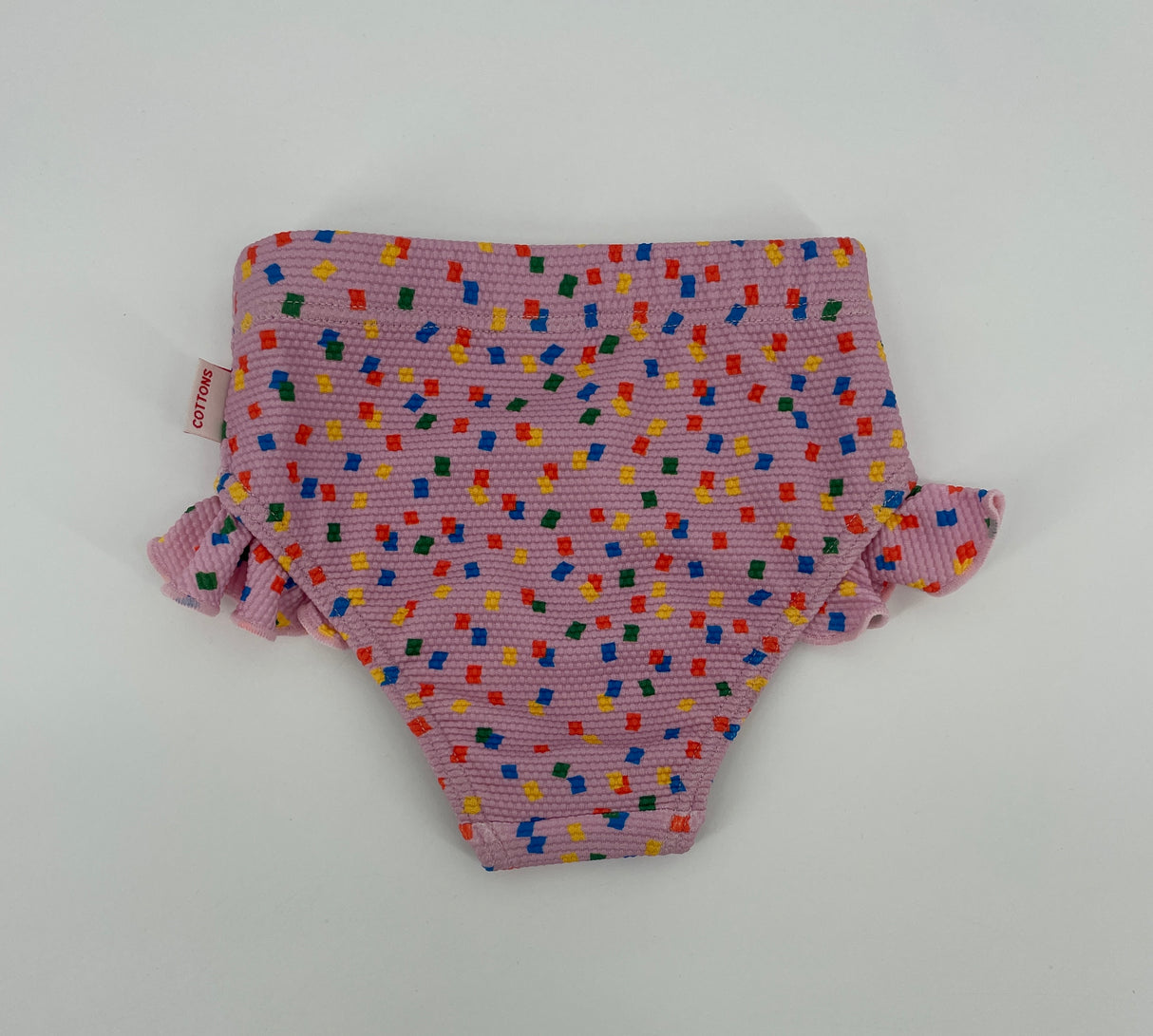 Bikini Broekje Roze Confetti Maat 92