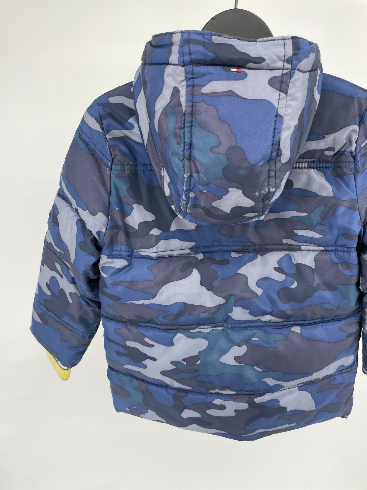 Winterjas Blauw Camouflage Maat 104