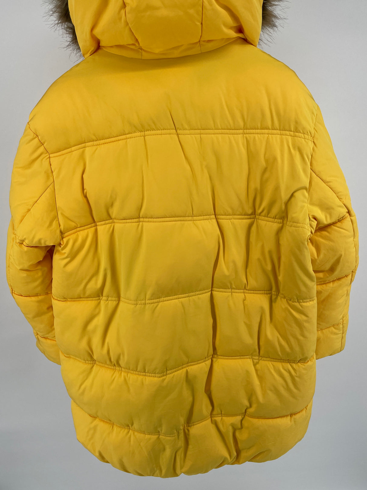 Parka Winterjas Geel Maat 140