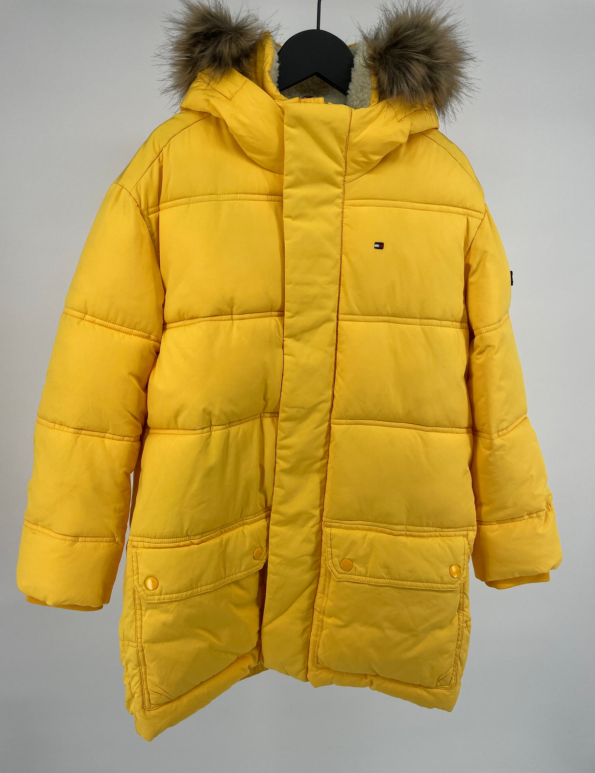 Parka Winterjas Geel Maat 140