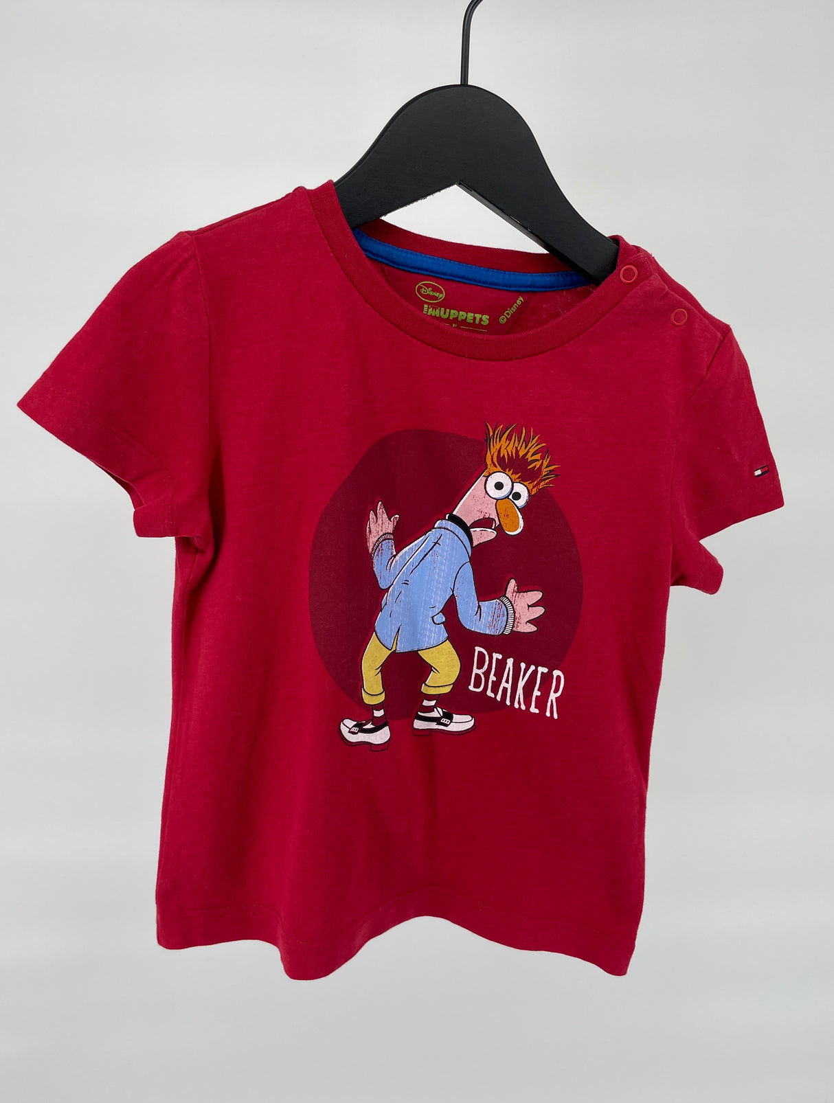 T-shirt Rood Muppets Beaker Maat 86