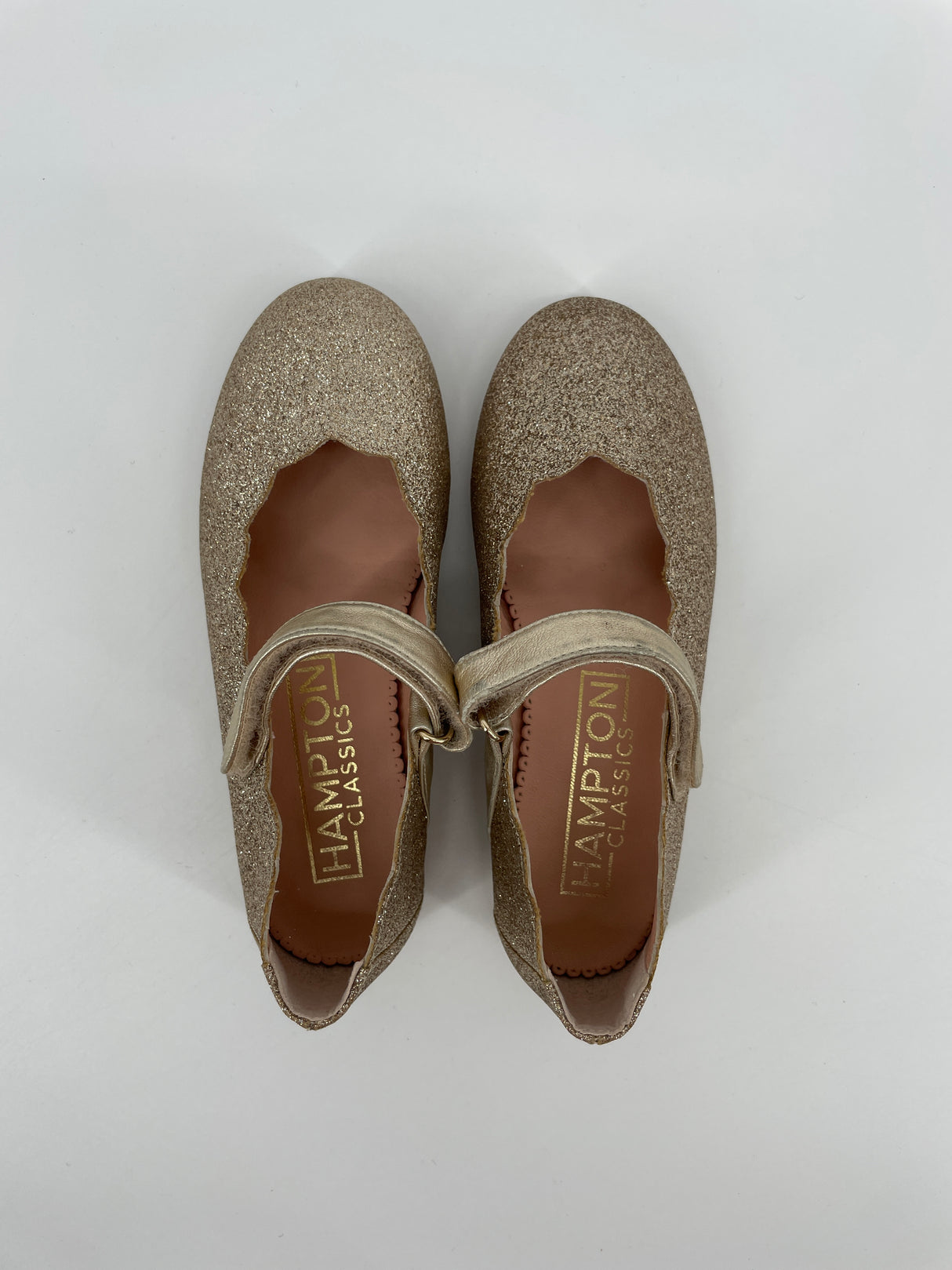 Classic Feest Schoenen Goud Glitter Maat 27