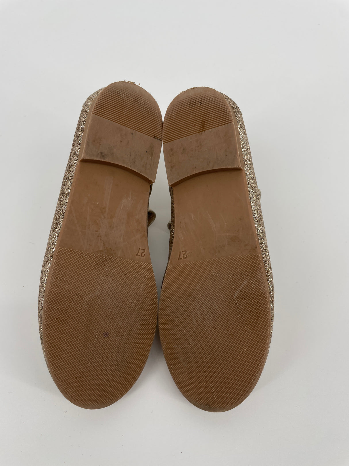 Classic Feest Schoenen Goud Glitter Maat 27