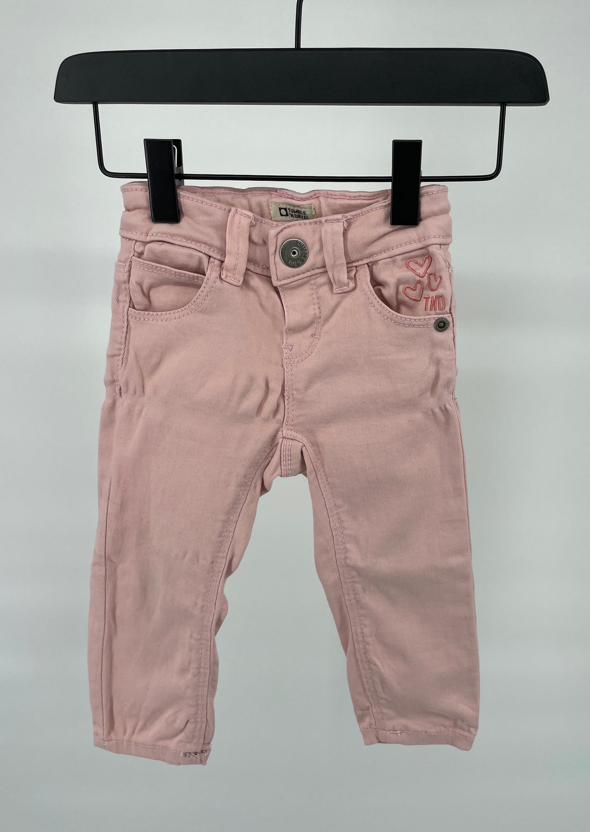 Jeans Roze Extra Skinny Maat 80