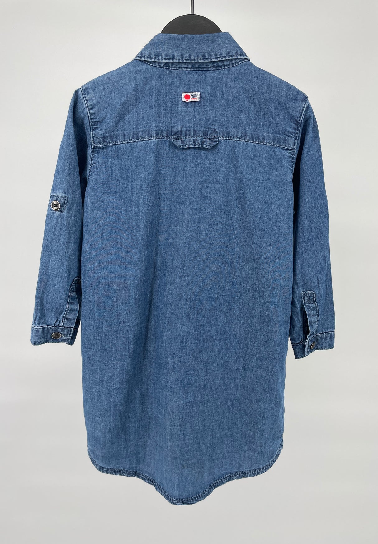 Jurk Blauw Denim Maat 86