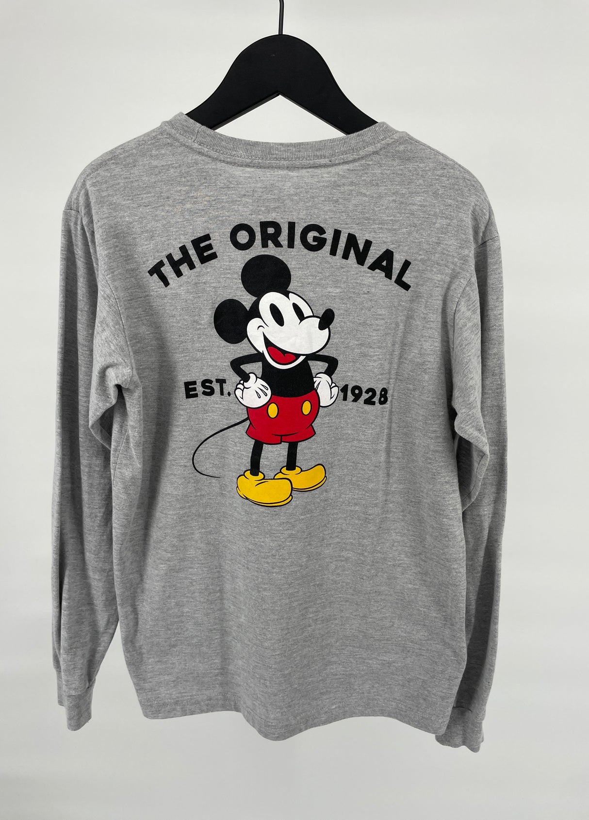 Longsleeve Grijs Mickey Mouse Maat 134 / 140