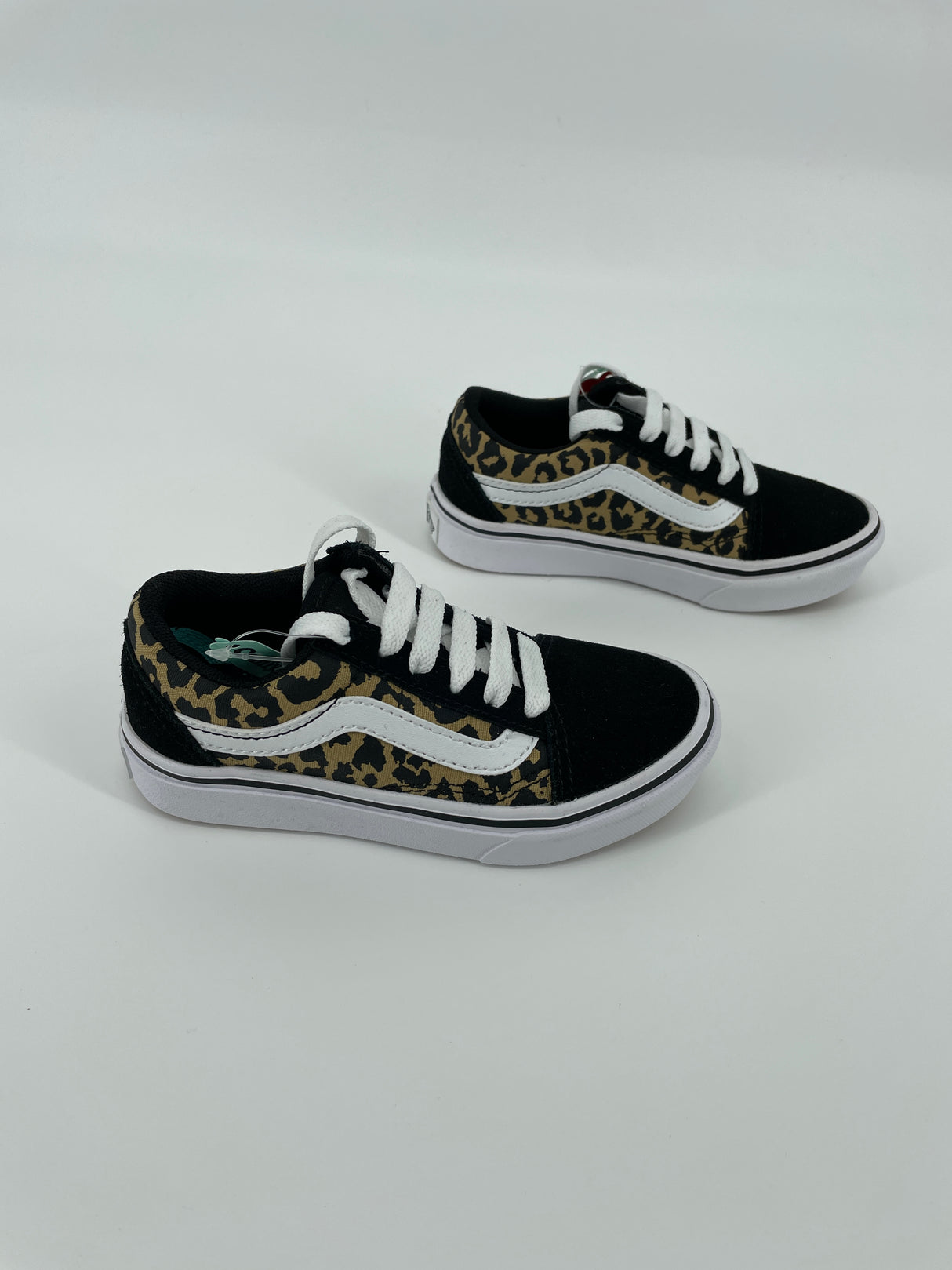 Old Skool Luipaard Zwart Bruin Maat 27