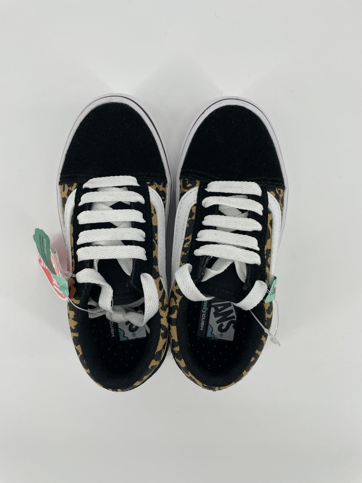 Old Skool Luipaard Zwart Bruin Maat 27