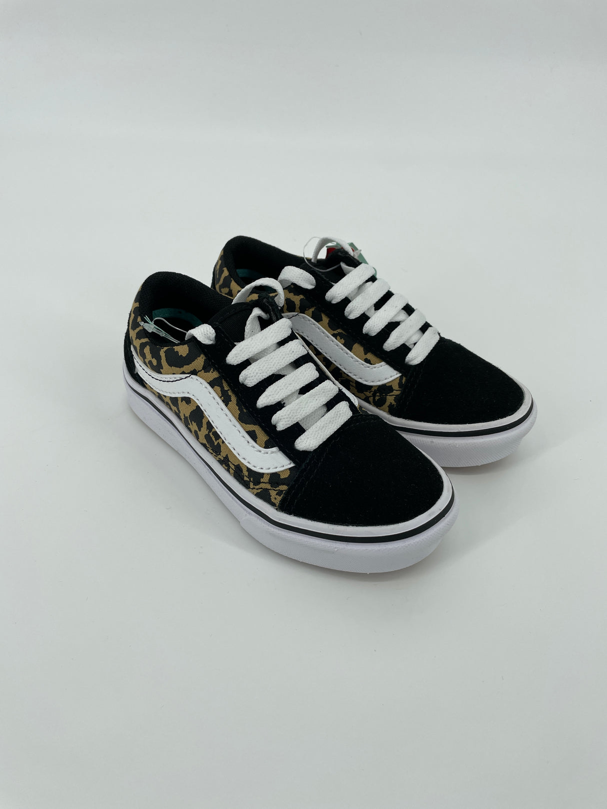 Old Skool Luipaard Zwart Bruin Maat 27