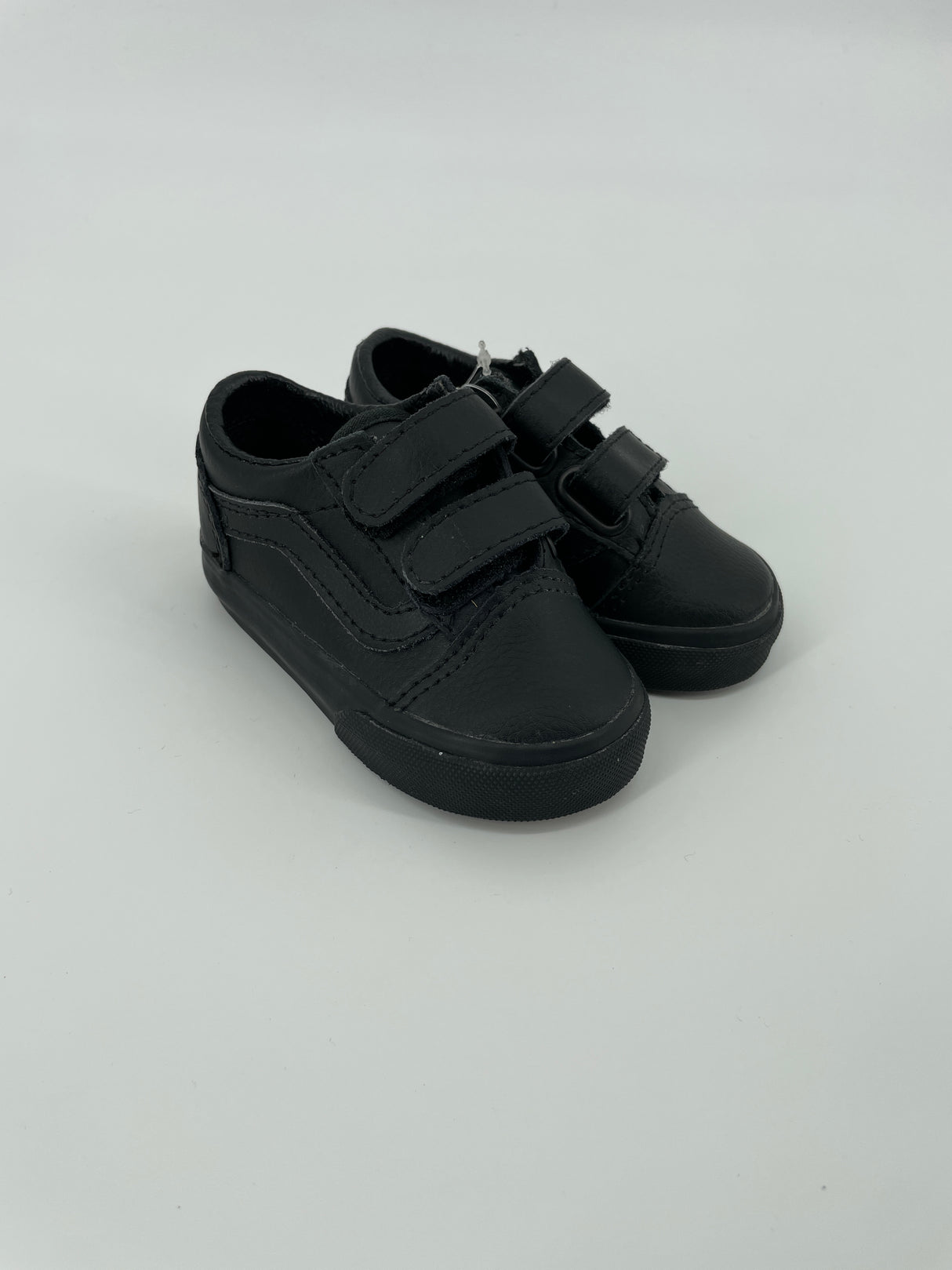 Old Skool V Zwart Leer Maat 20