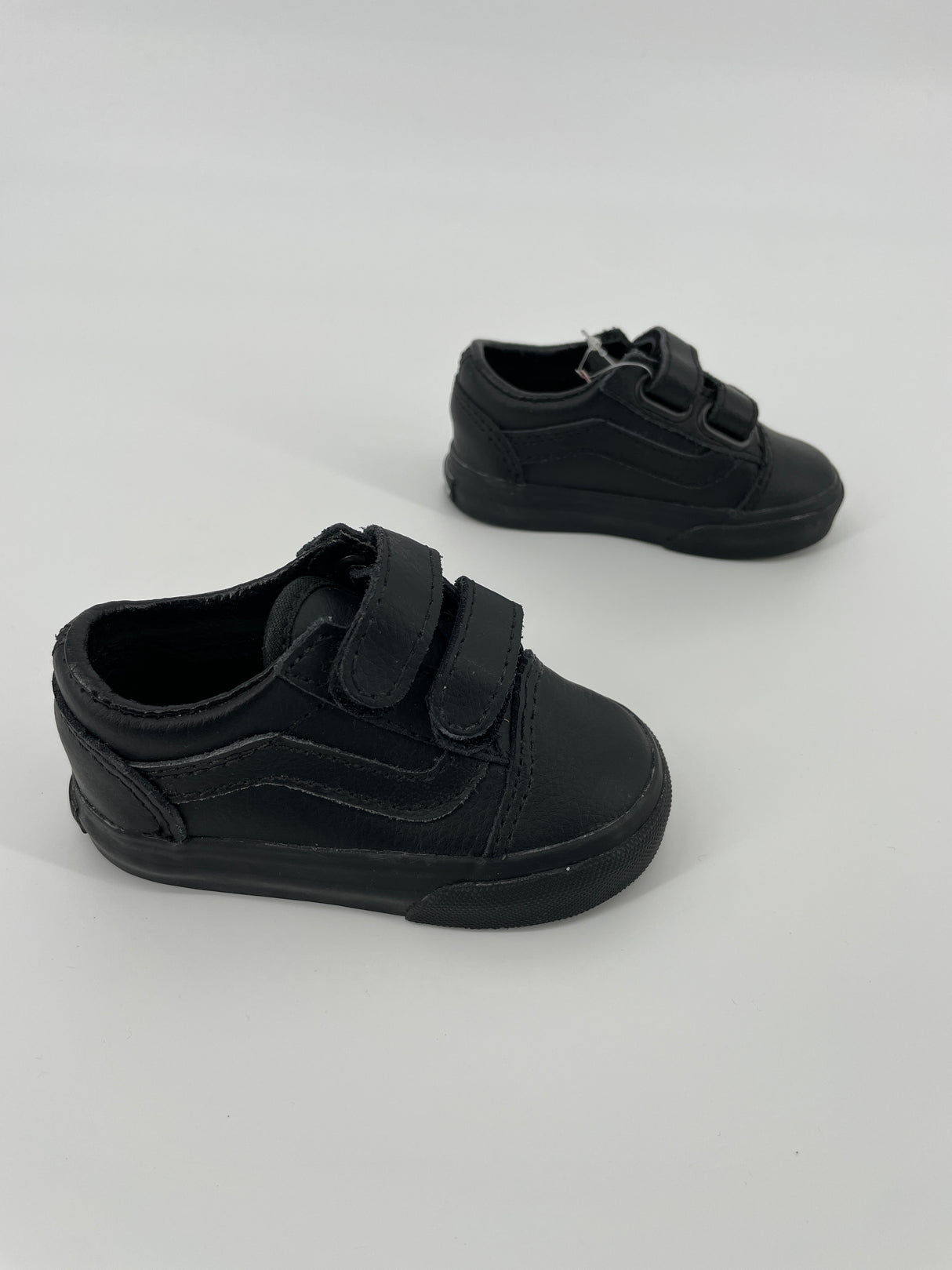 Old Skool V Zwart Leer Maat 20