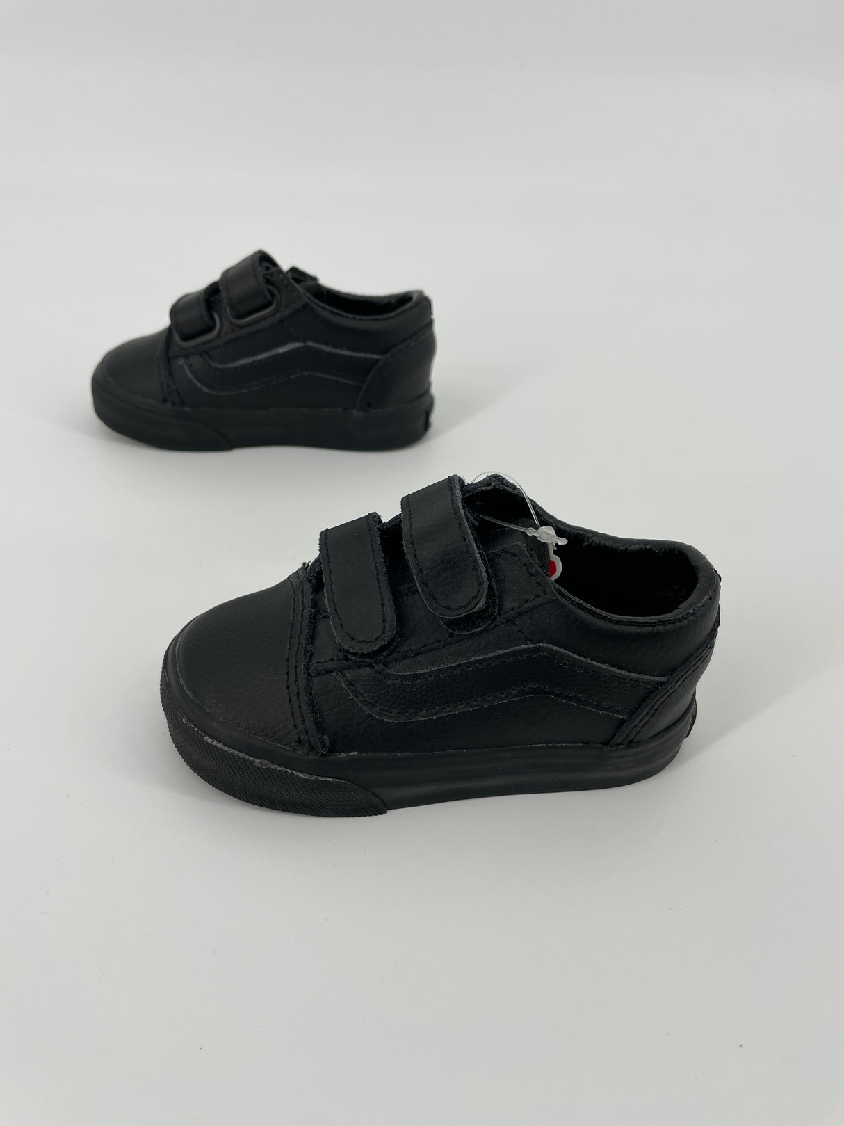 Old Skool V Zwart Leer Maat 20