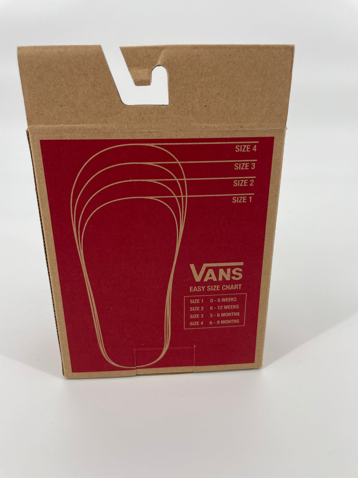 Sk8-Hi Crib Schoentjes Rood Wit Geblokt Maat 18