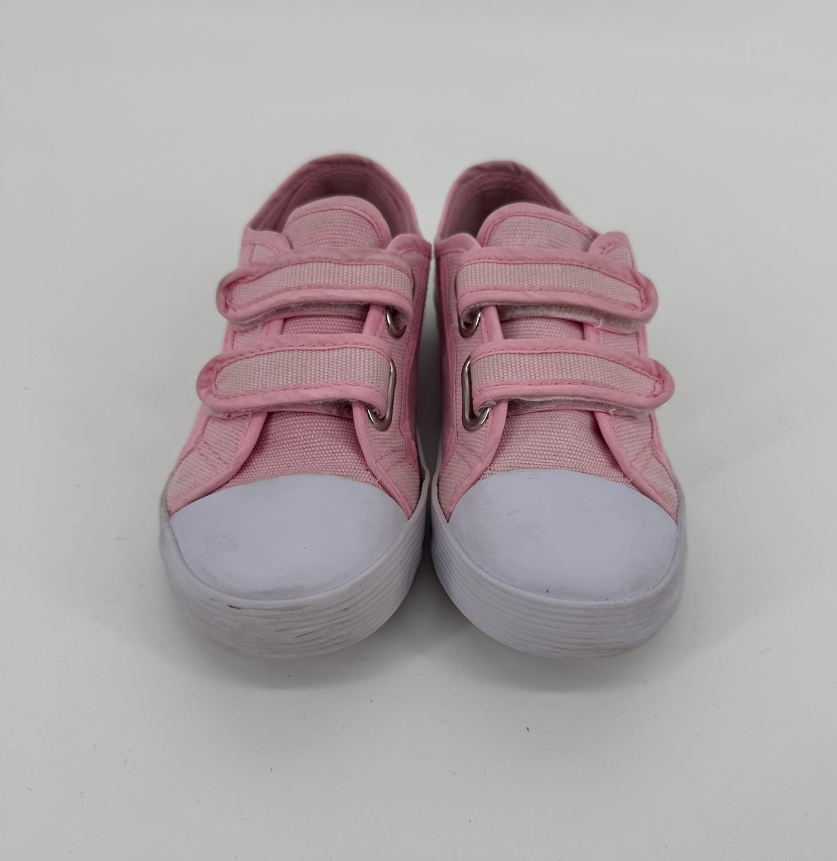 Gymschoenen Roze Canvas Klittenband Maat 31