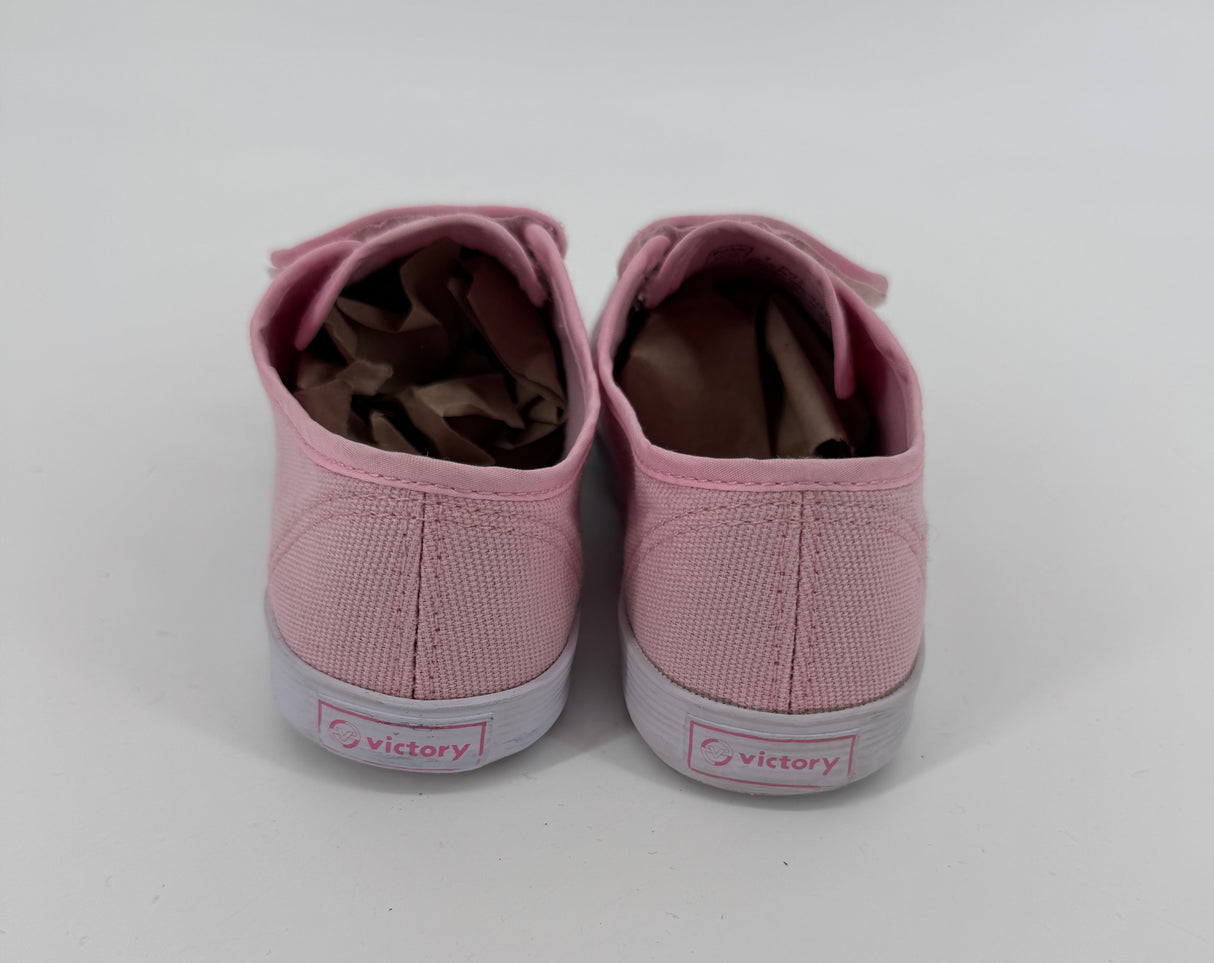 Gymschoenen Roze Canvas Klittenband Maat 31
