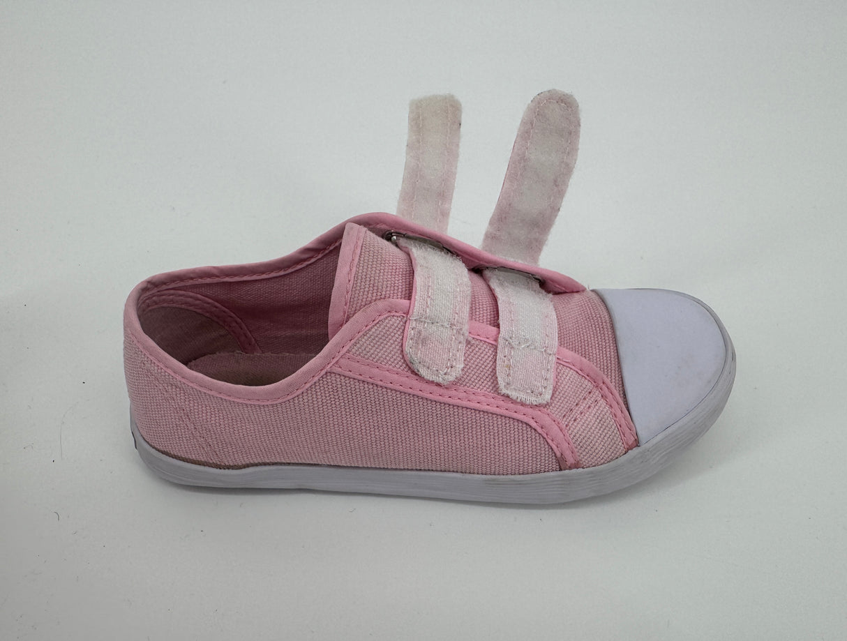 Gymschoenen Roze Canvas Klittenband Maat 31
