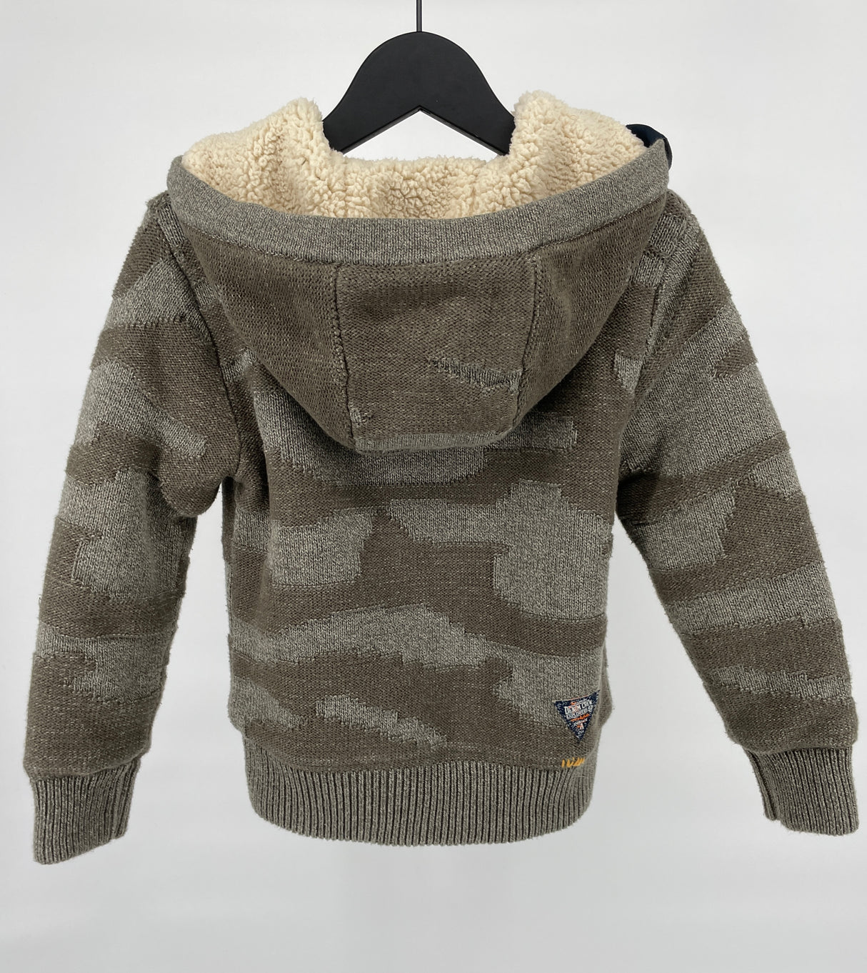 Vest Capuchon Gevoerd Groen Maat 104