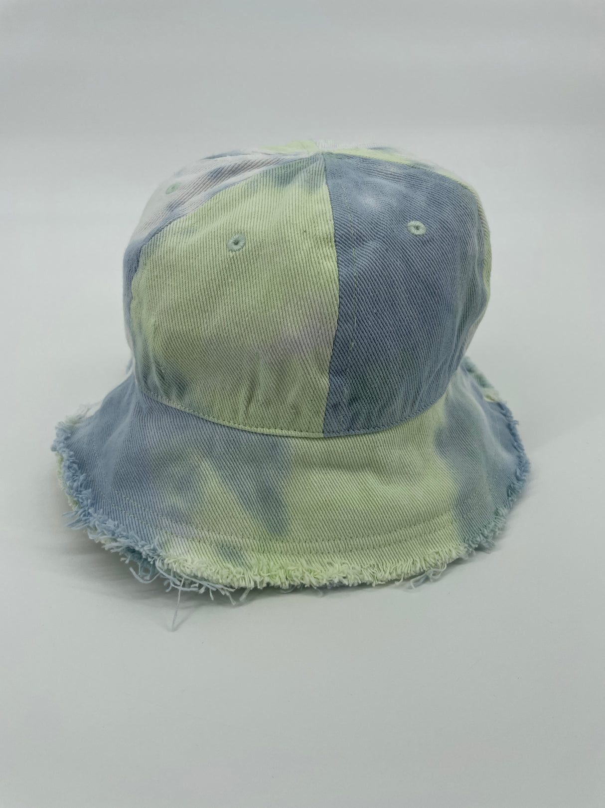 Zonnehoedje Blauw Tie Dye 6 - 10 Jaar