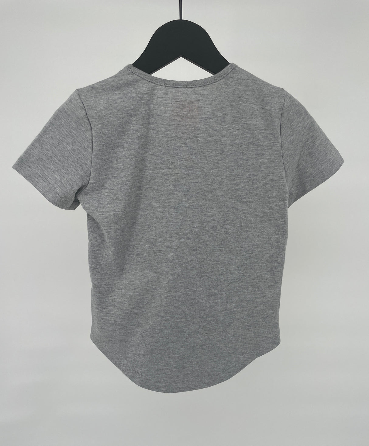 T-shirt Grijs Oranje Roze Vogel Maat 110