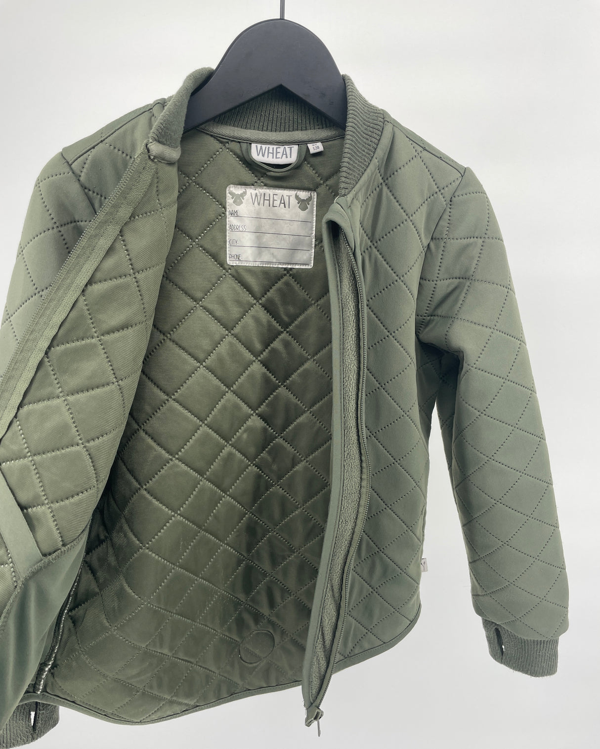 Jas Groen Thermo Maat 128