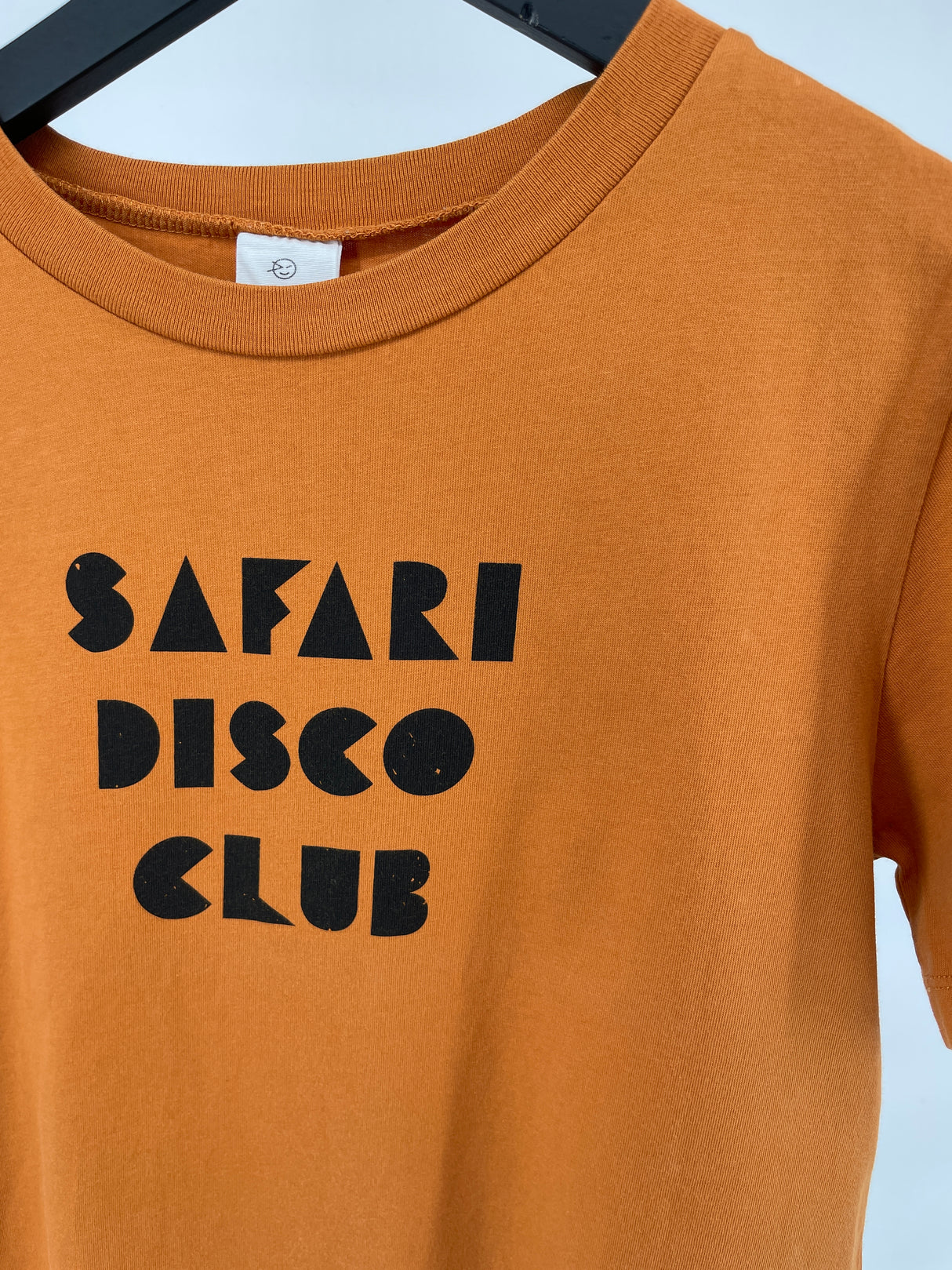 T-shirt Oranje Safari Disco Maat 140