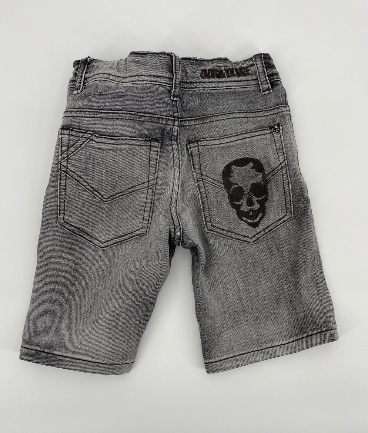 Korte Broek Denim Grijs Maat 128