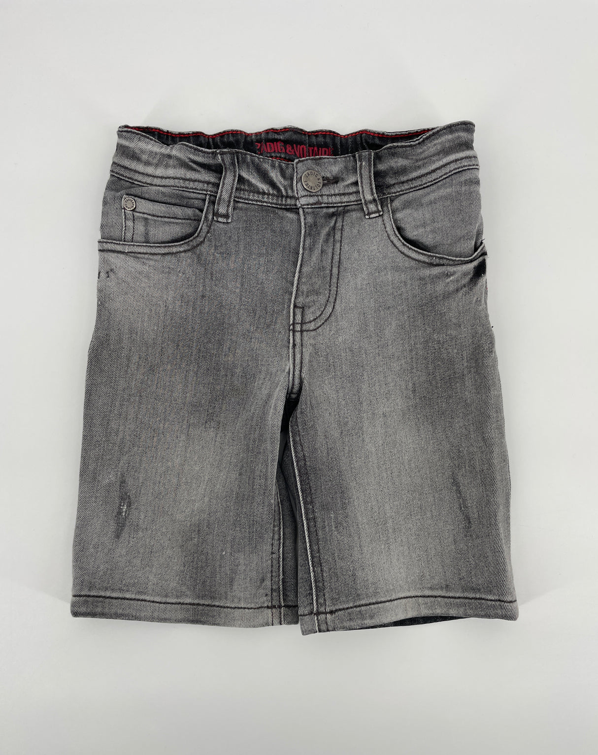 Korte Broek Denim Grijs Maat 128