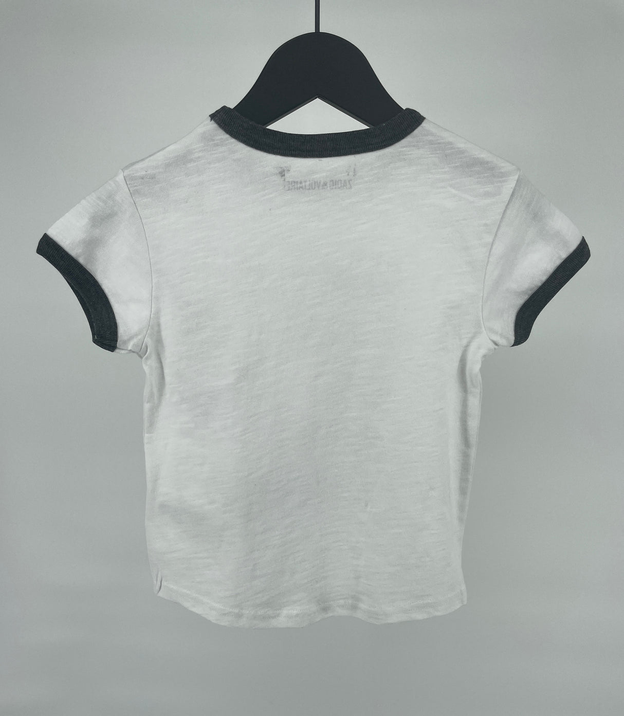 T-shirt Wit Girls Can Do Anything Maat 110 / 116