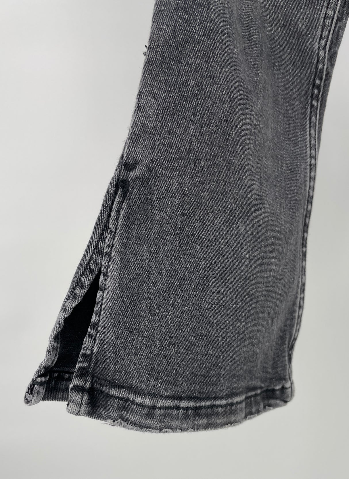 Jeans Grijs Flared Maat 116