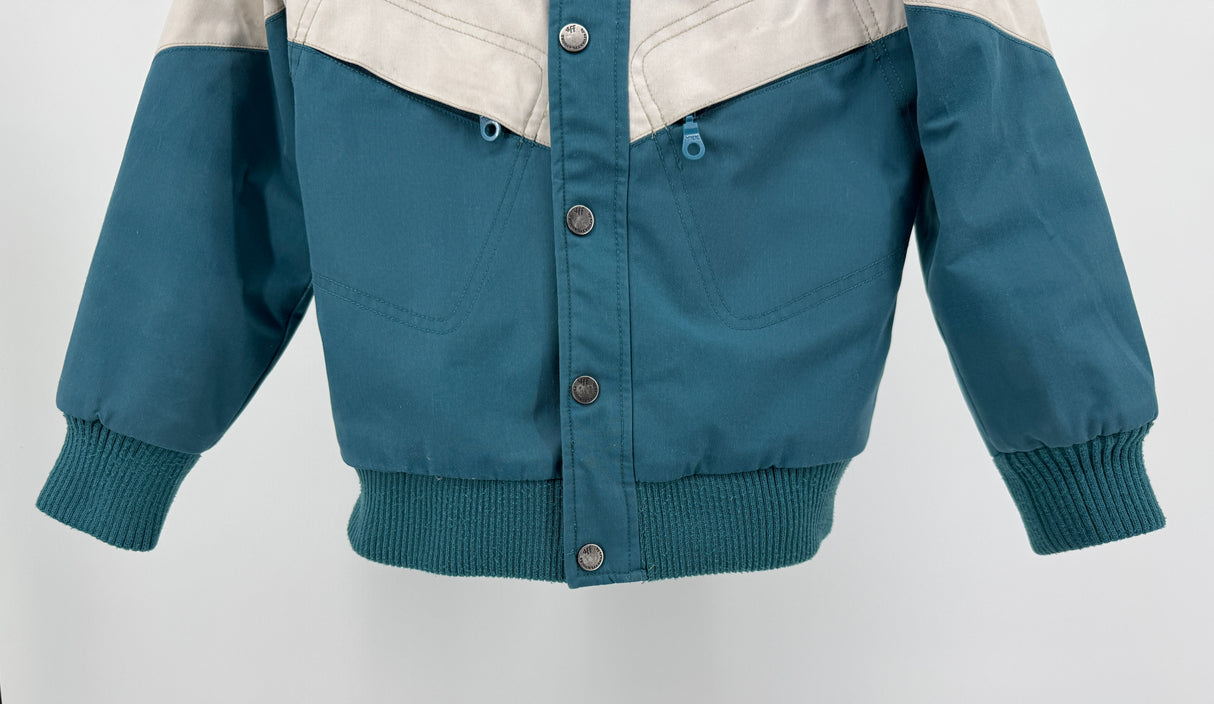 Jas Blauw Wit Maat 122 / 128