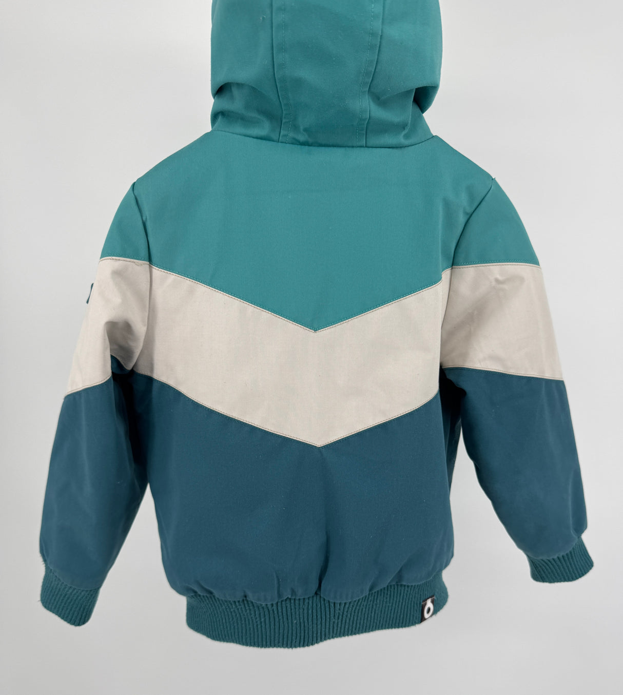 Jas Blauw Wit Maat 122 / 128