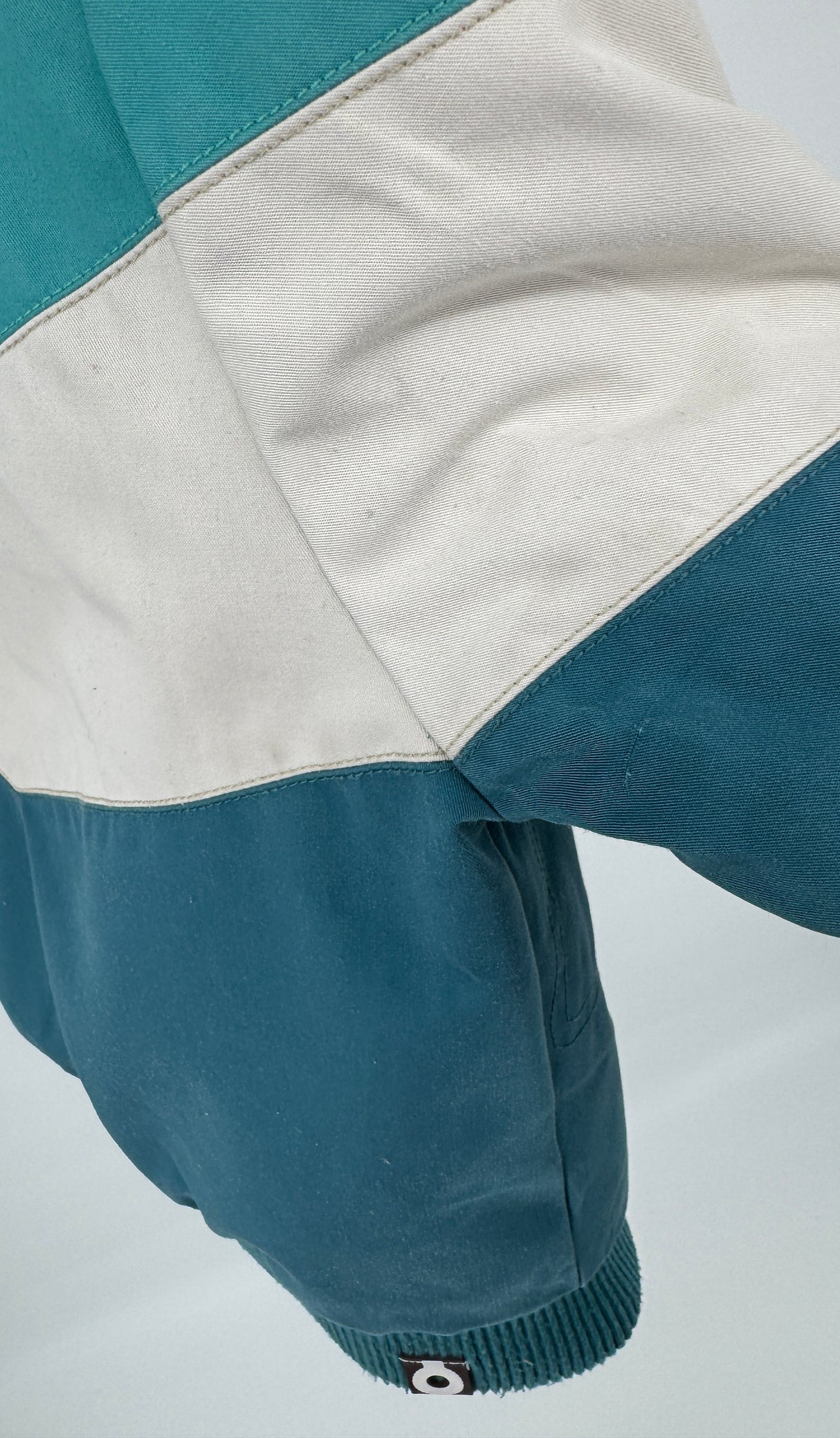 Jas Blauw Wit Maat 122 / 128