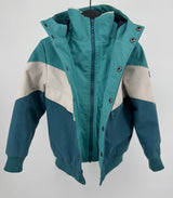 Jas Blauw Wit Maat 122 / 128