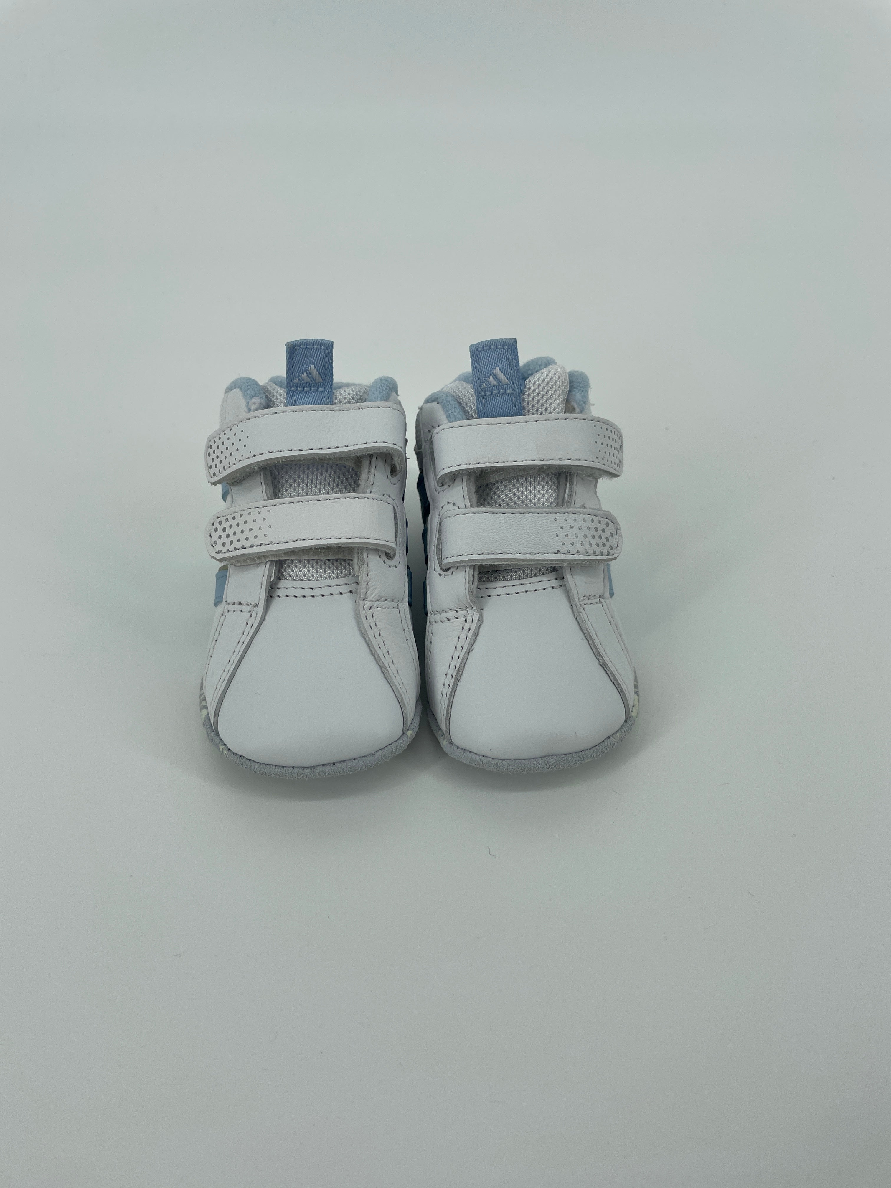 Adidas Baby Schoentjes Wit Lichtblauw Maat 17 Mini Treasures